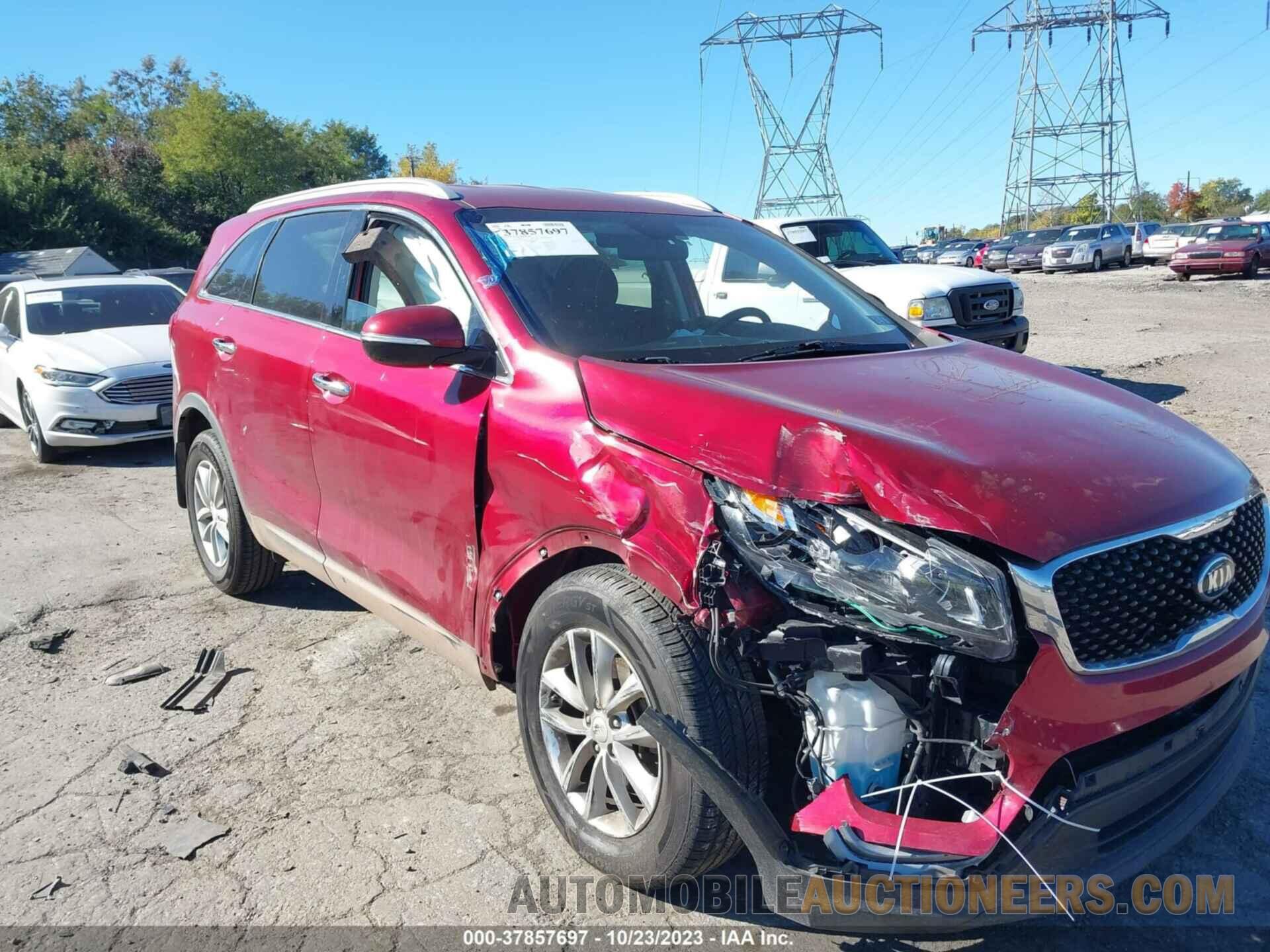 5XYPG4A37JG342096 KIA SORENTO 2018