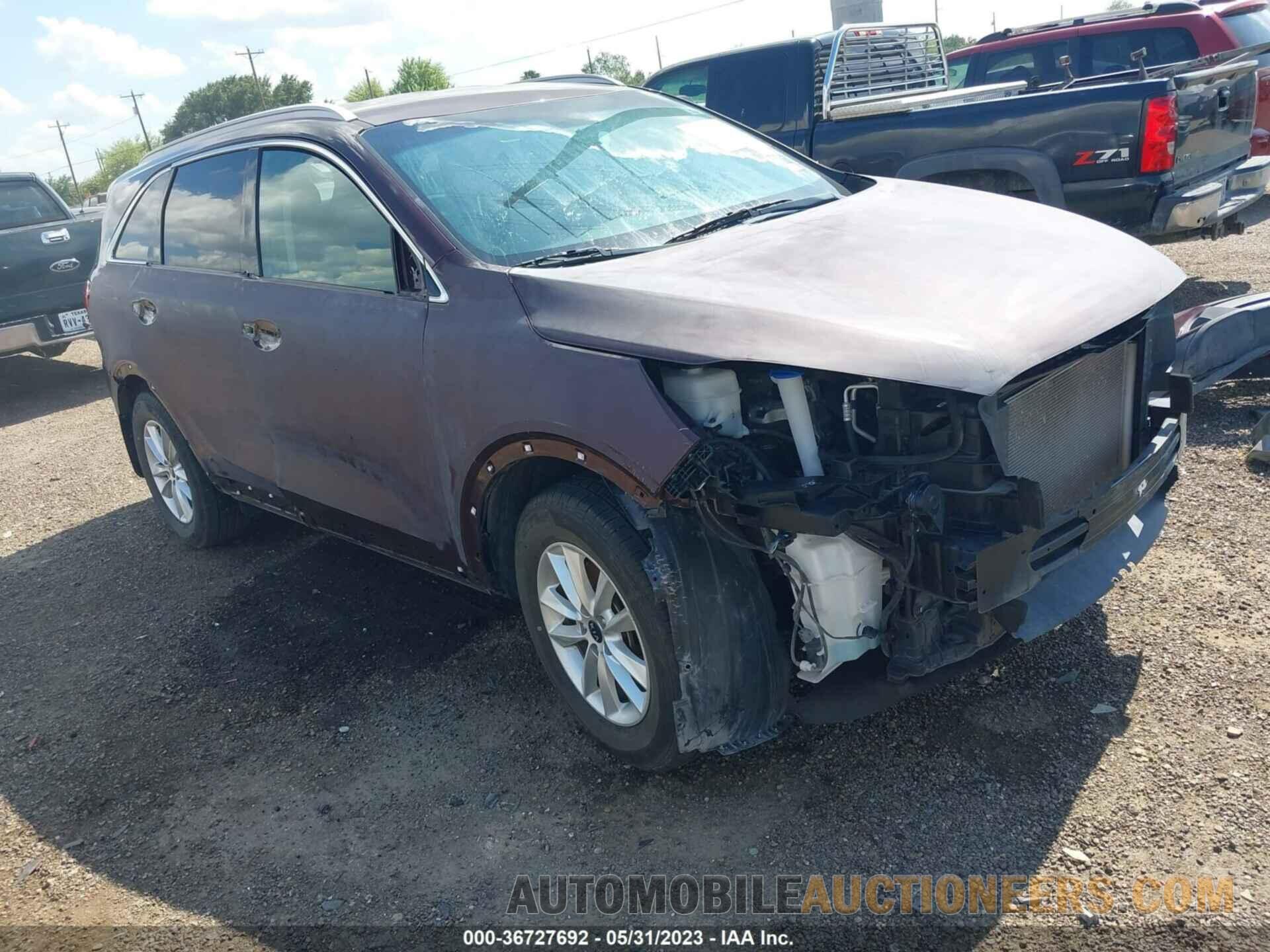 5XYPG4A37KG457833 KIA SORENTO 2019