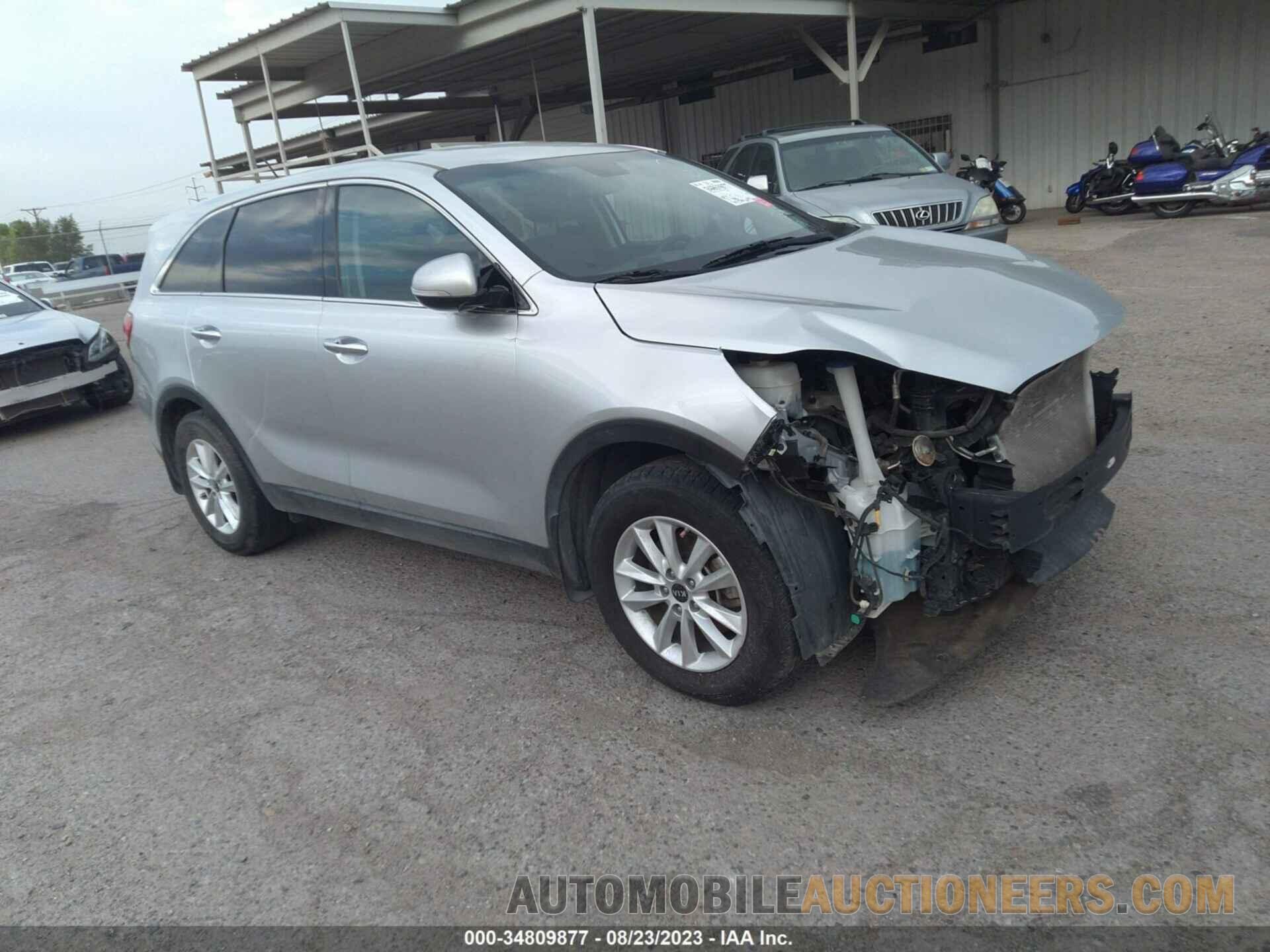 5XYPG4A37KG516833 KIA SORENTO 2019