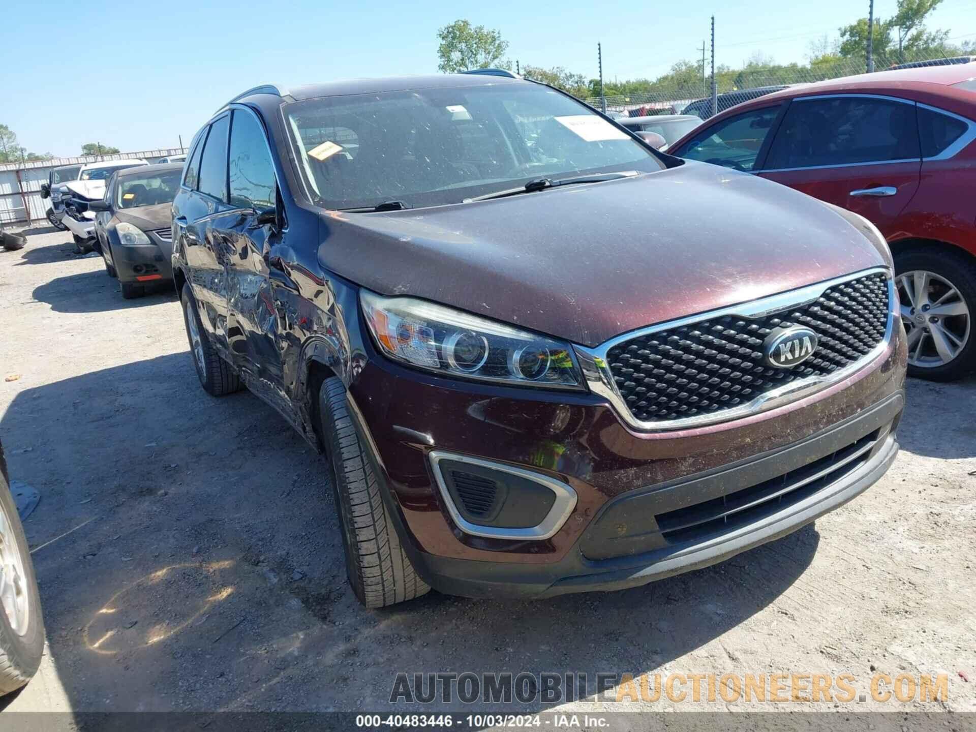 5XYPG4A38GG051860 KIA SORENTO 2016