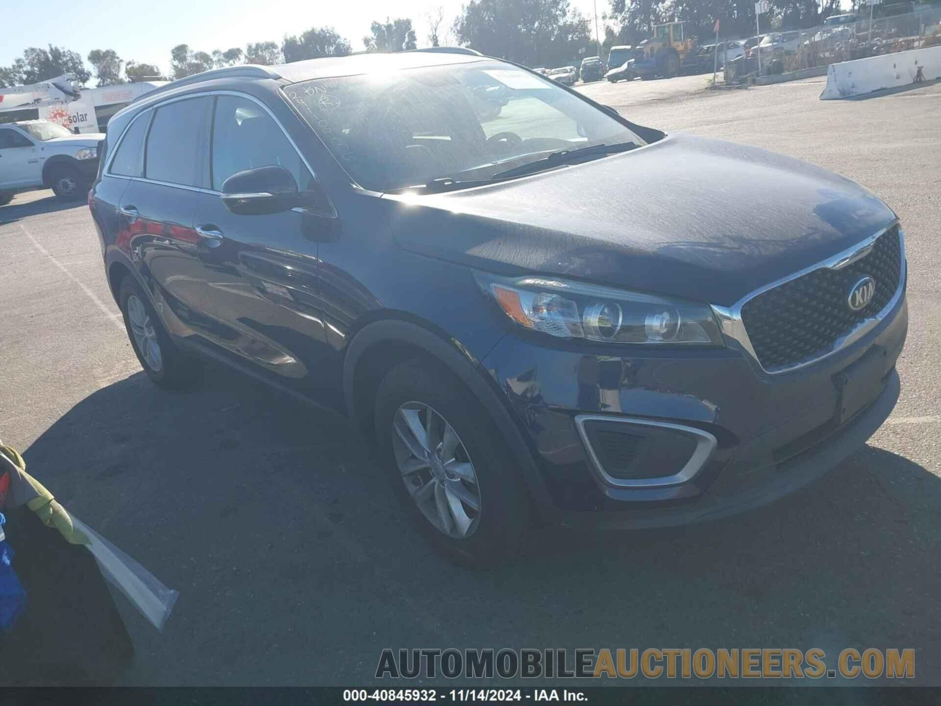 5XYPG4A38JG341586 KIA SORENTO 2018