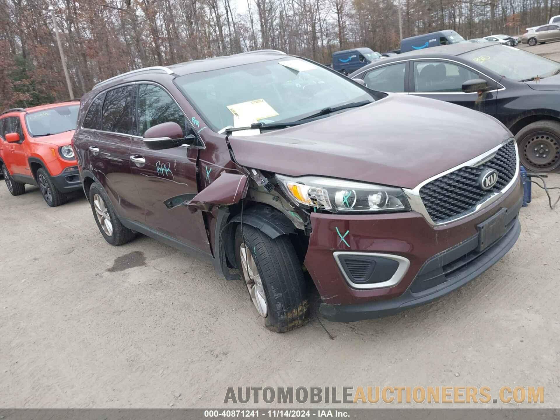 5XYPG4A38JG407764 KIA SORENTO 2018