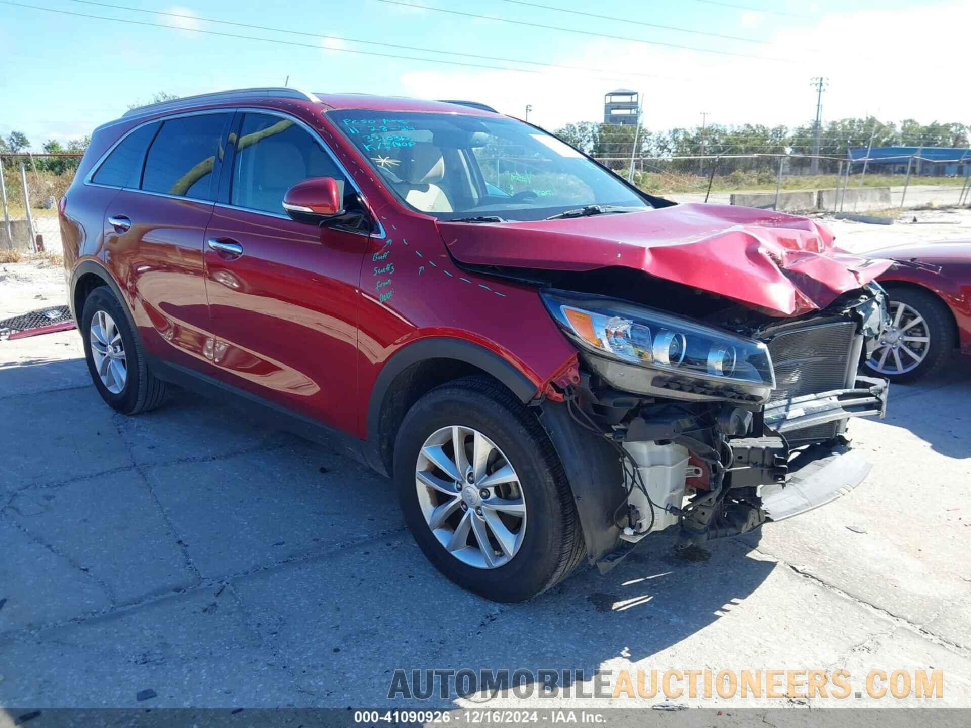 5XYPG4A39GG115906 KIA SORENTO 2016