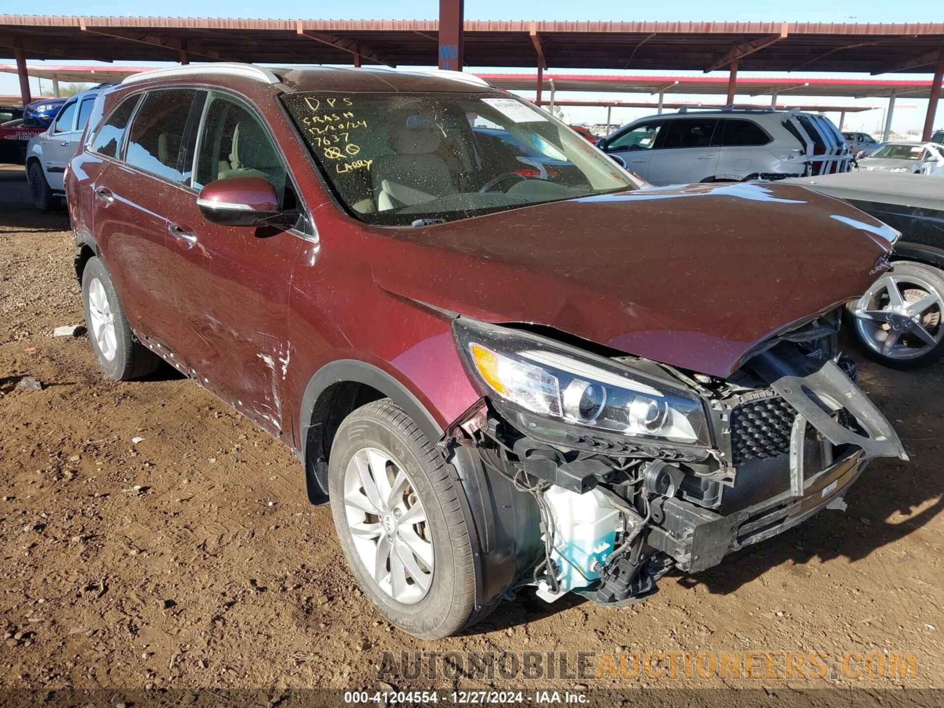 5XYPG4A39GG127196 KIA SORENTO 2016