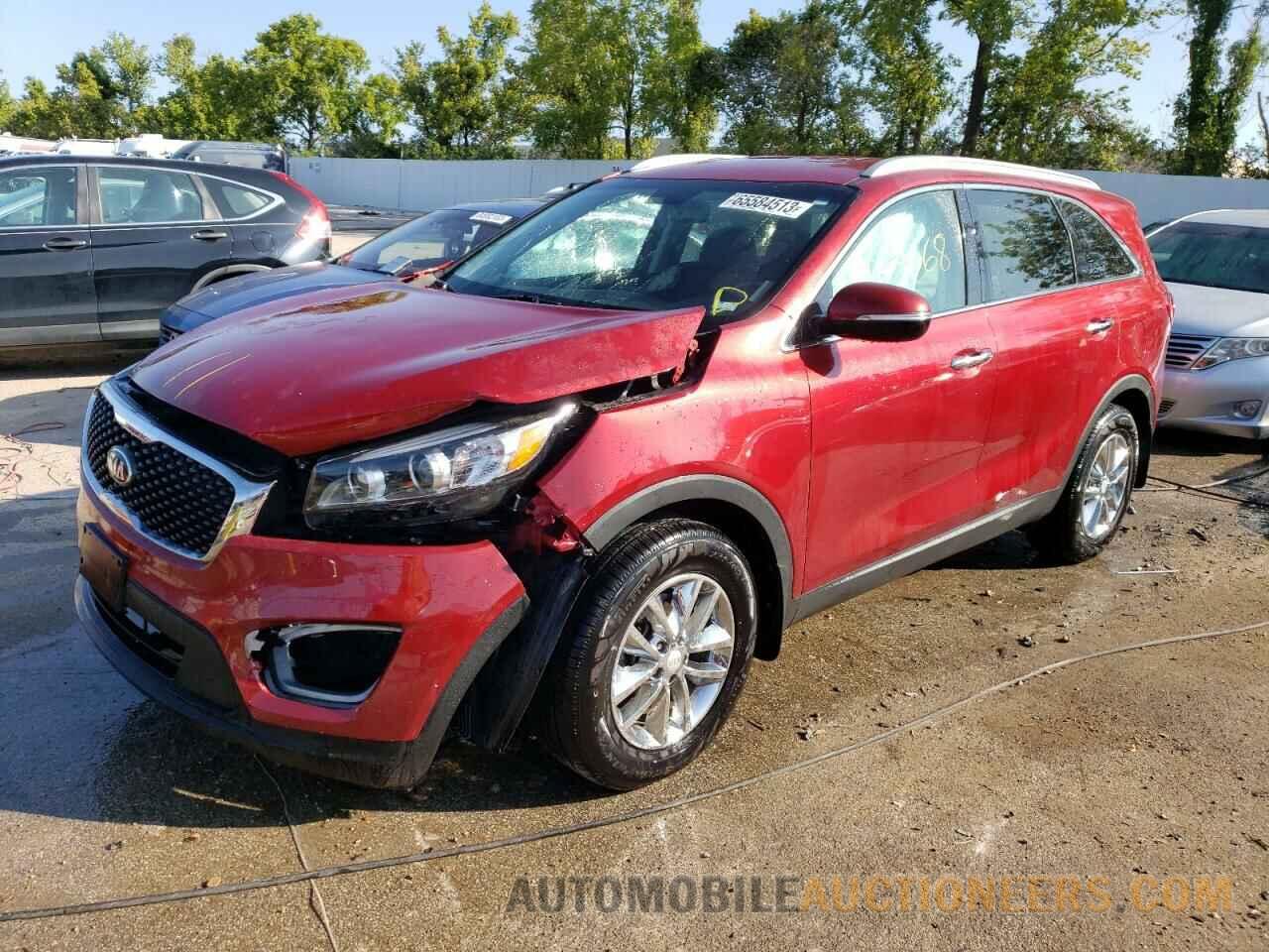 5XYPG4A39JG374595 KIA SORENTO 2018