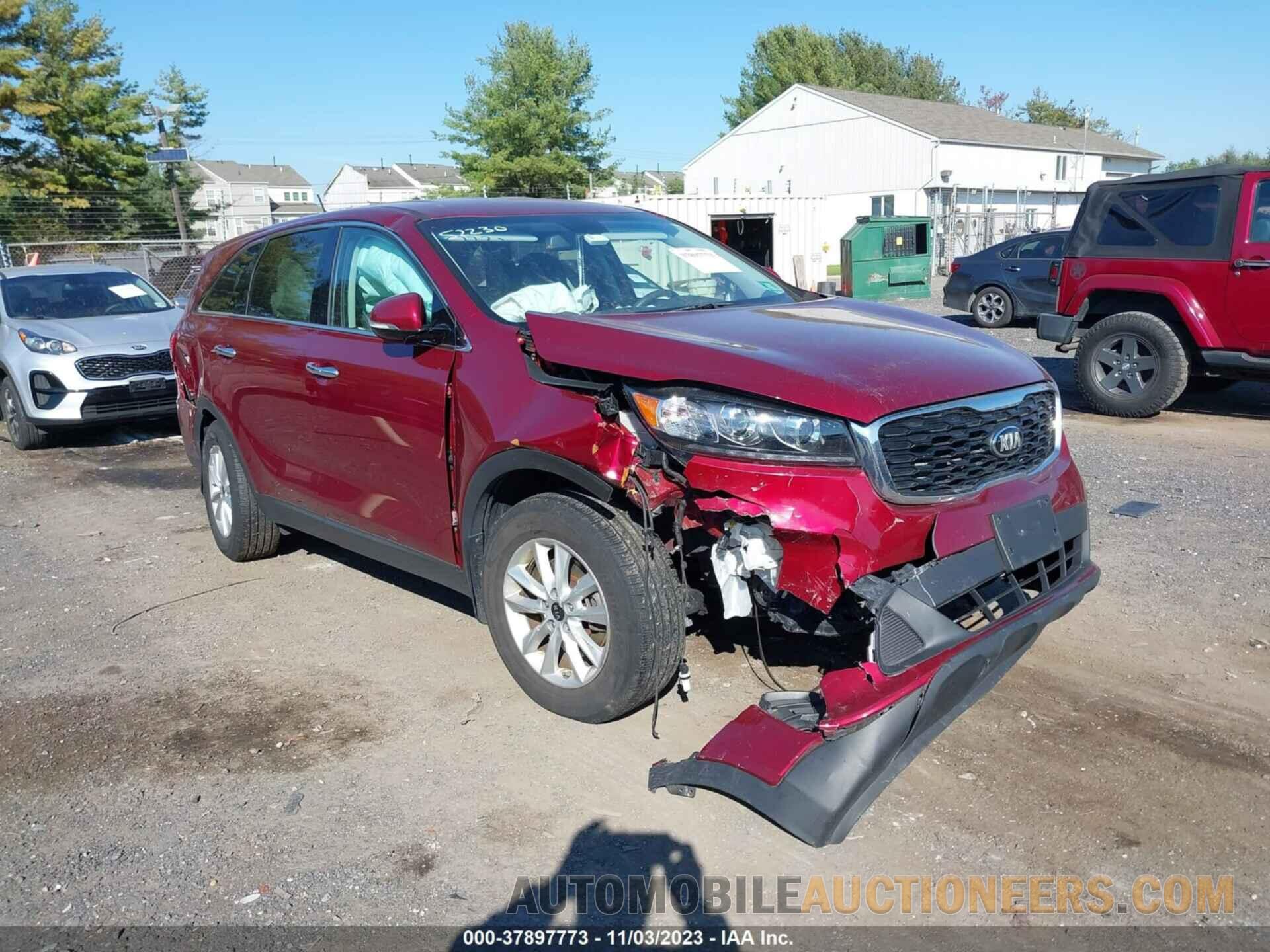 5XYPG4A39KG455422 KIA SORENTO 2019