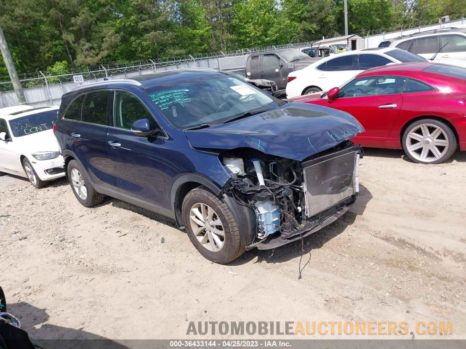 5XYPG4A3XJG398047 KIA SORENTO 2018