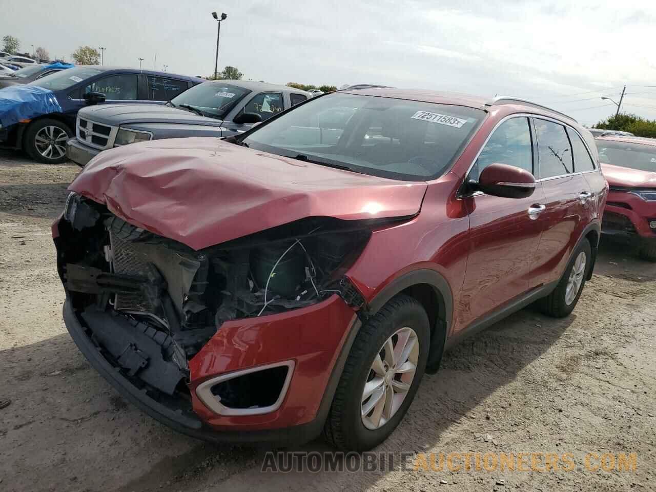 5XYPG4A3XJG416031 KIA SORENTO 2018