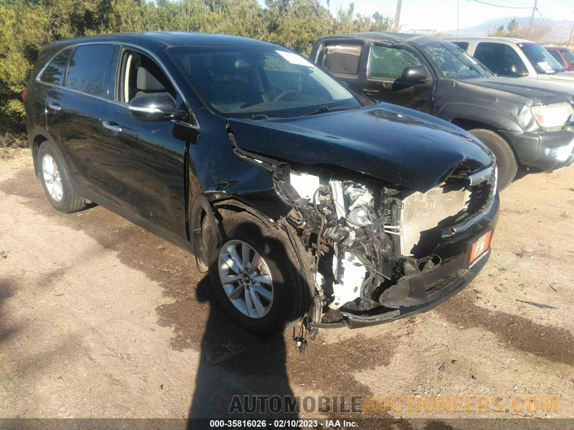 5XYPG4A3XKG512209 KIA SORENTO 2019