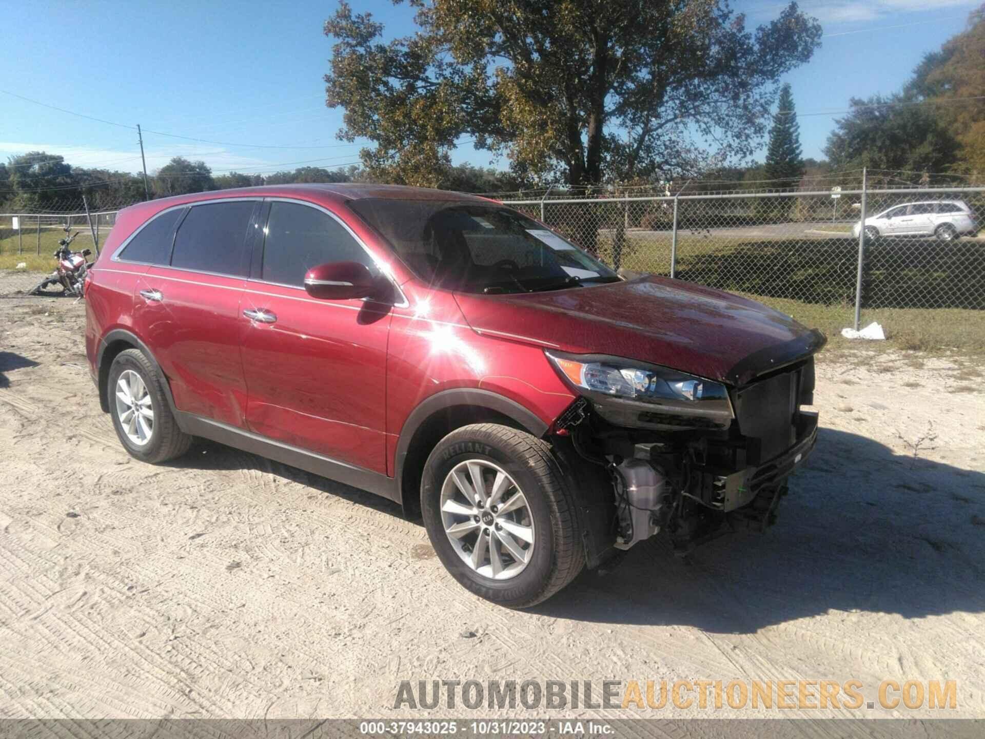 5XYPG4A3XKG555321 KIA SORENTO 2019