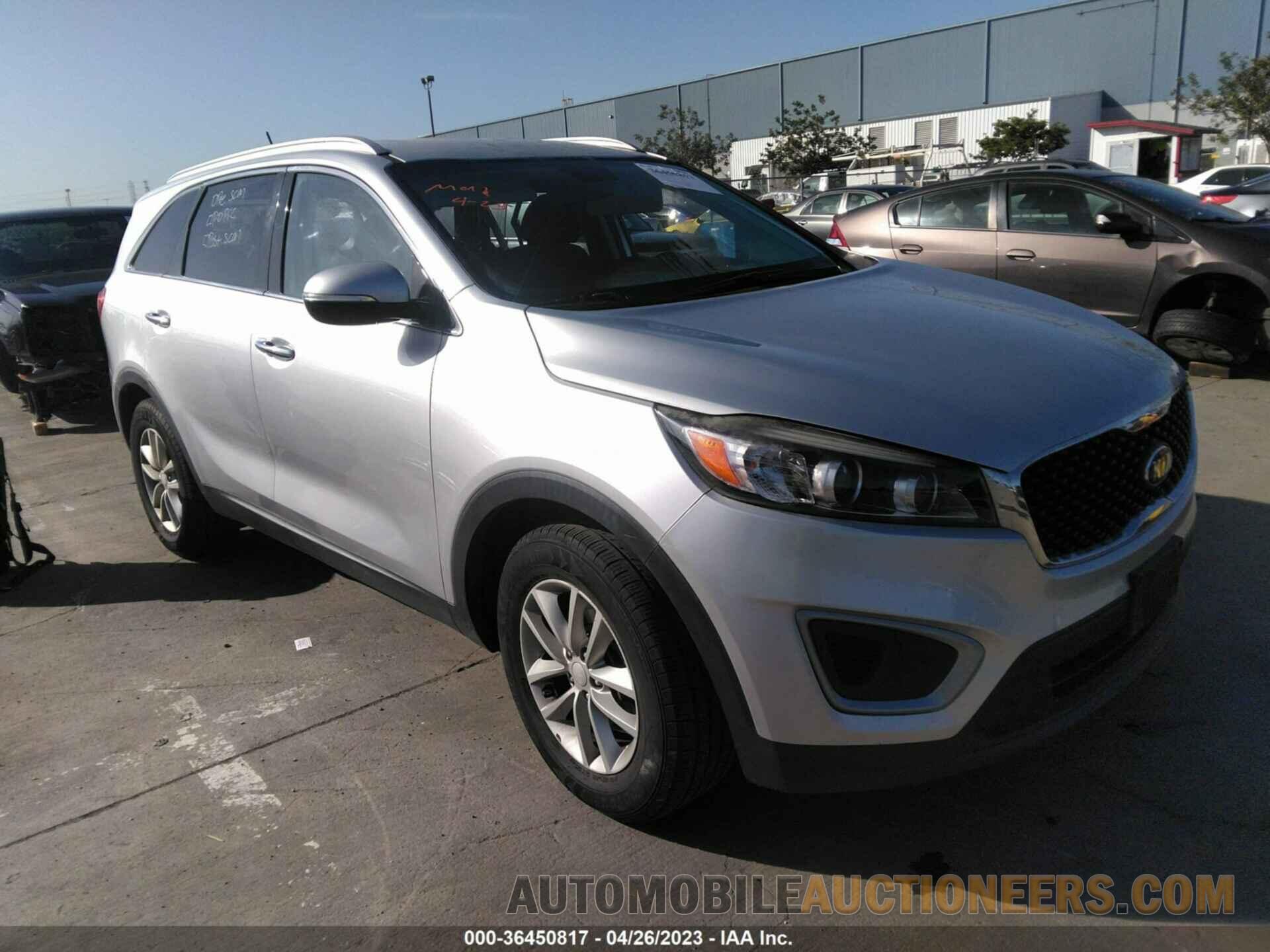 5XYPG4A50JG351286 KIA SORENTO 2018