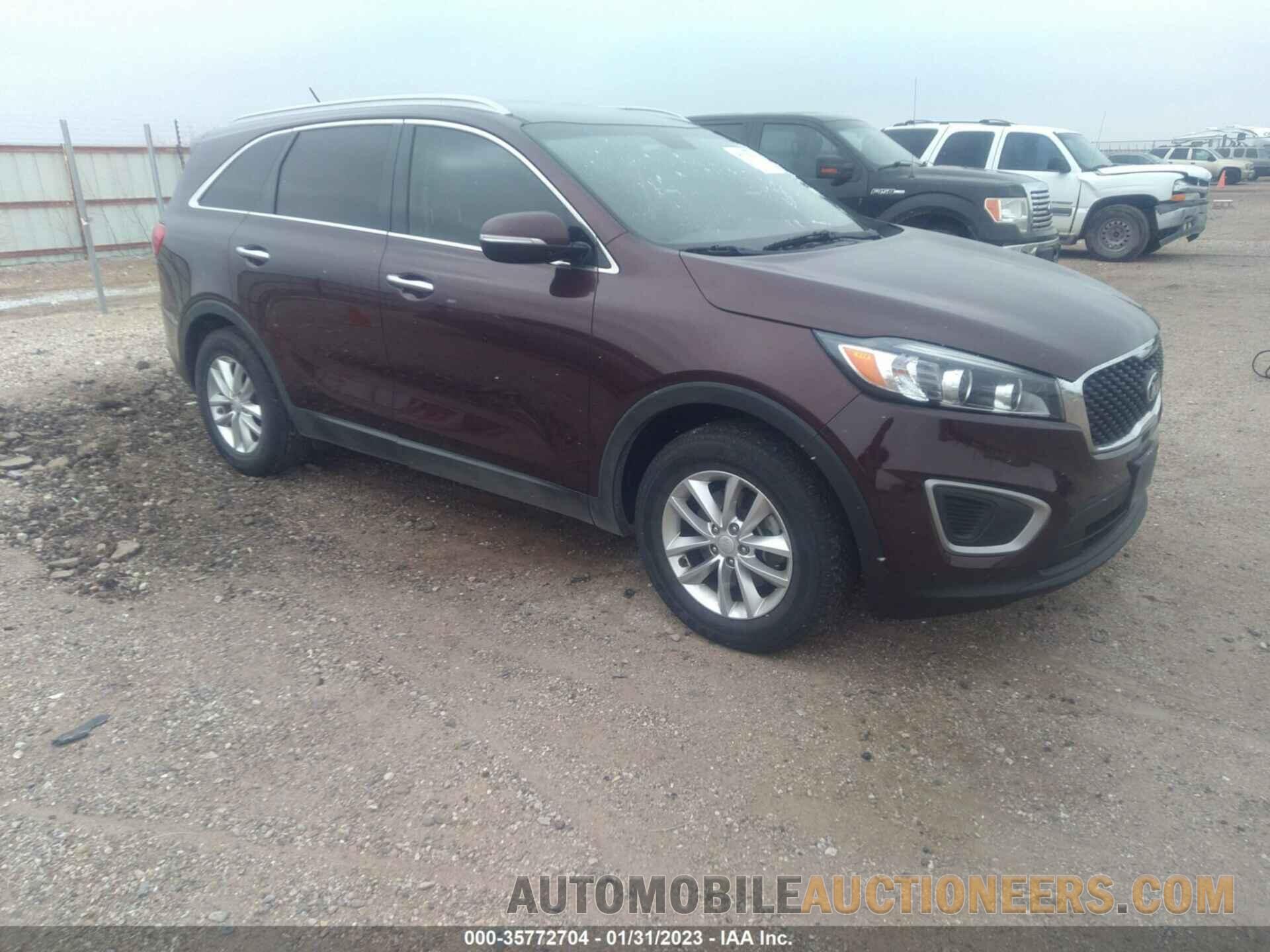 5XYPG4A50JG393585 KIA SORENTO 2018