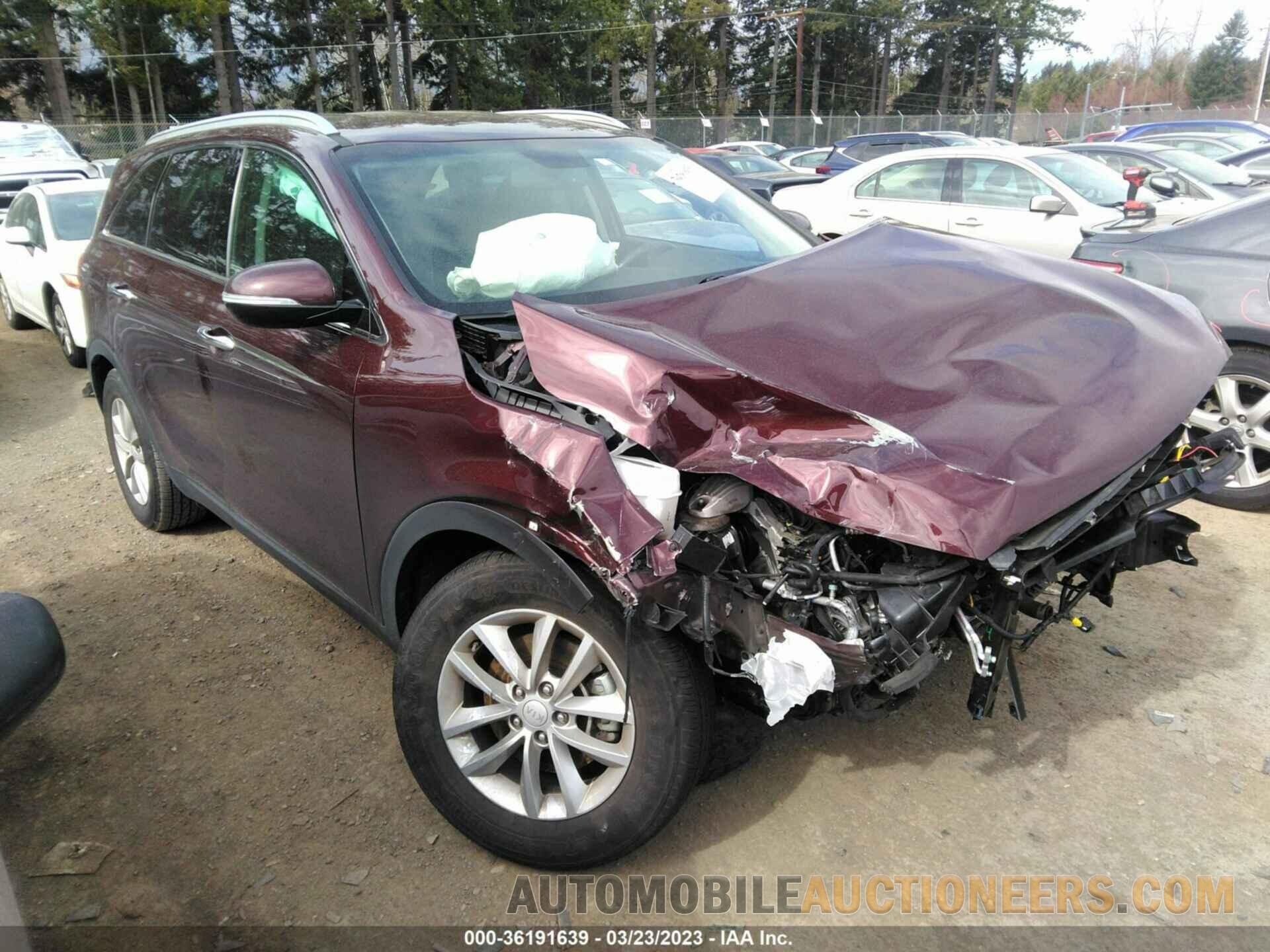 5XYPG4A51JG403461 KIA SORENTO 2018