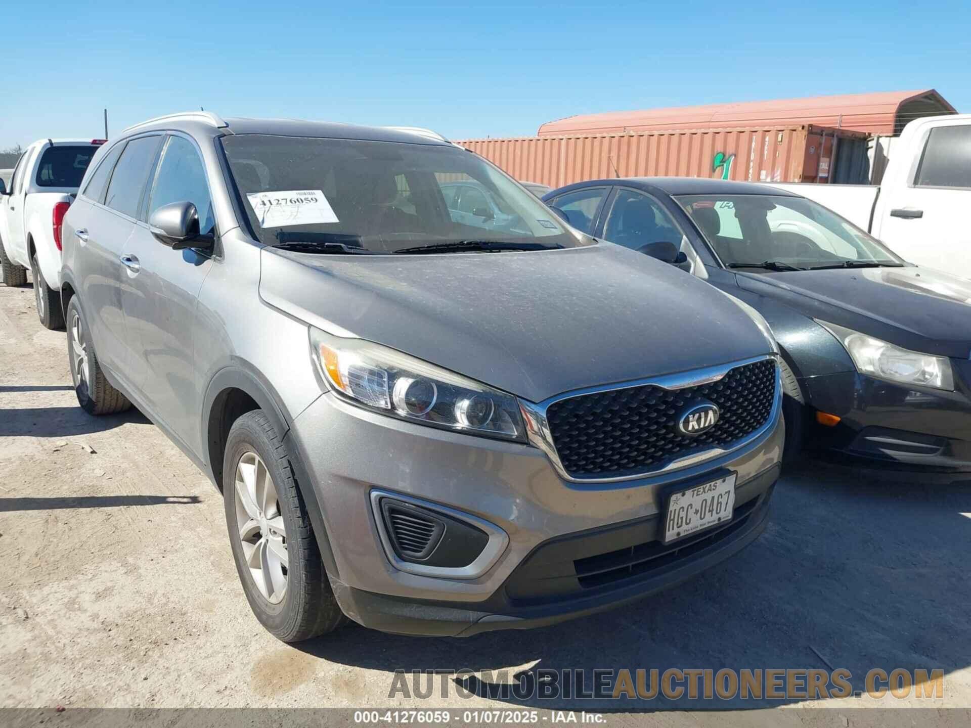 5XYPG4A52GG157304 KIA SORENTO 2016