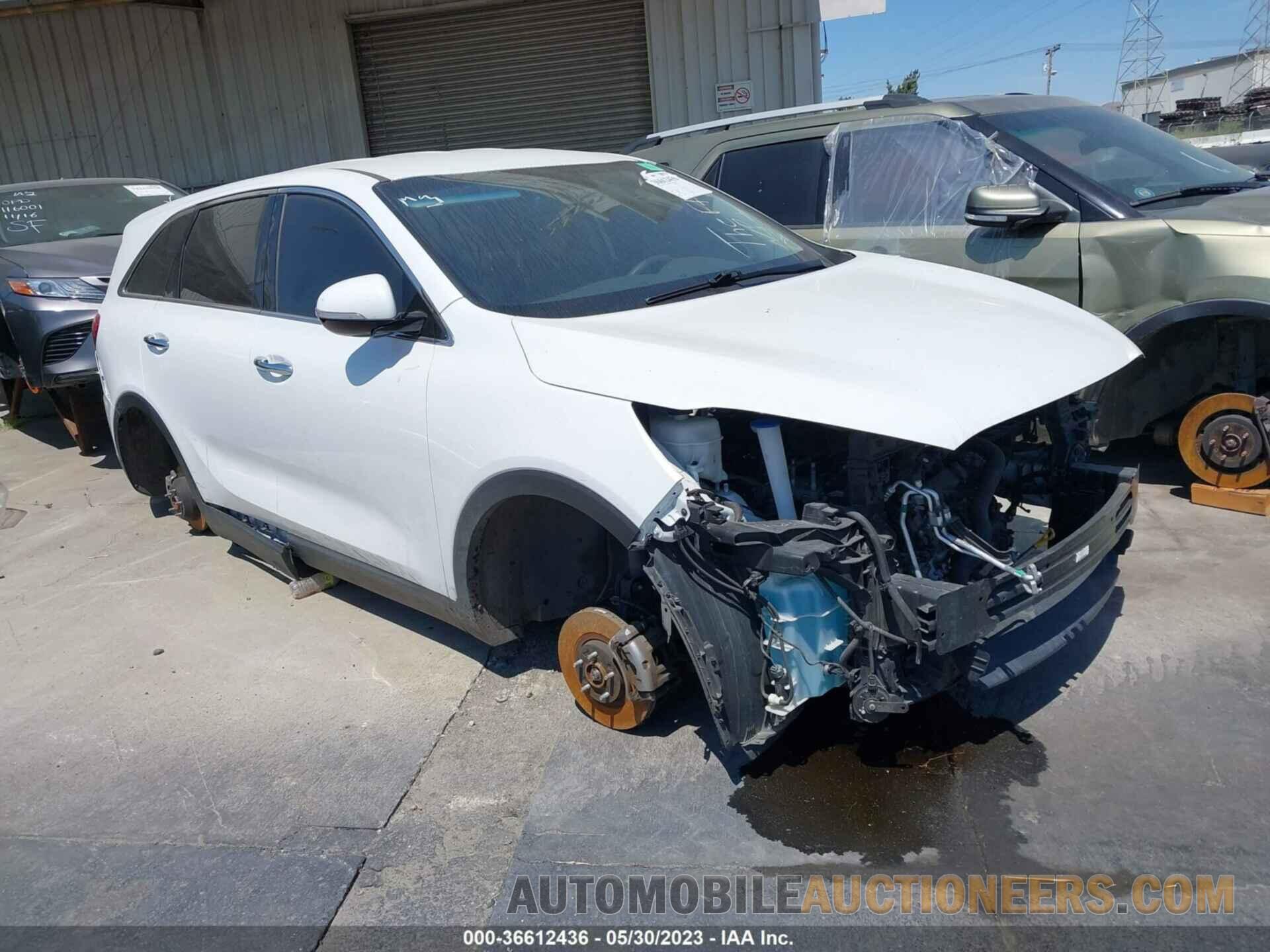 5XYPG4A52KG571787 KIA SORENTO 2019