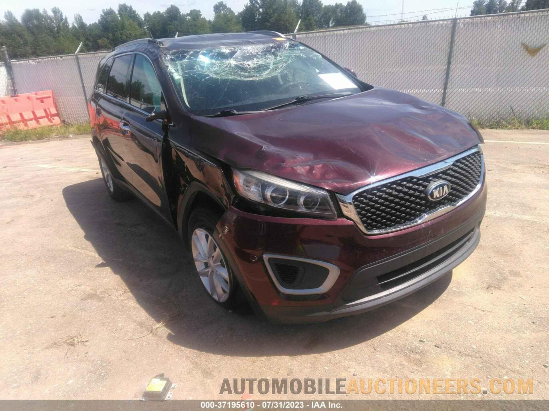 5XYPG4A53JG401422 KIA SORENTO 2018