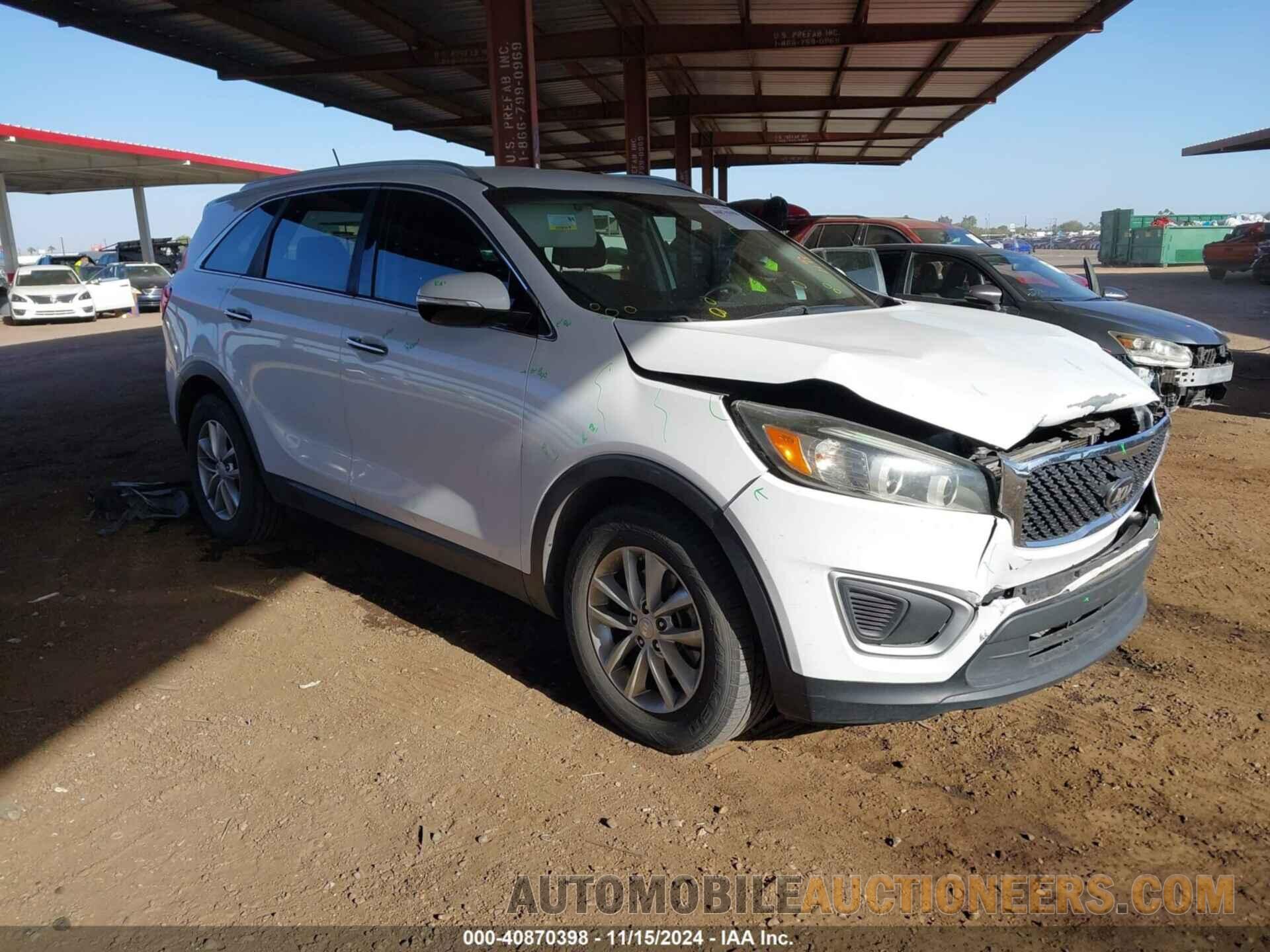 5XYPG4A54JG367619 KIA SORENTO 2018