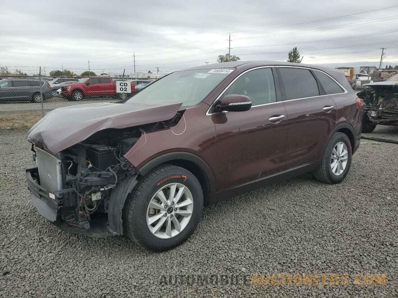 5XYPG4A54KG560032 KIA SORENTO 2019