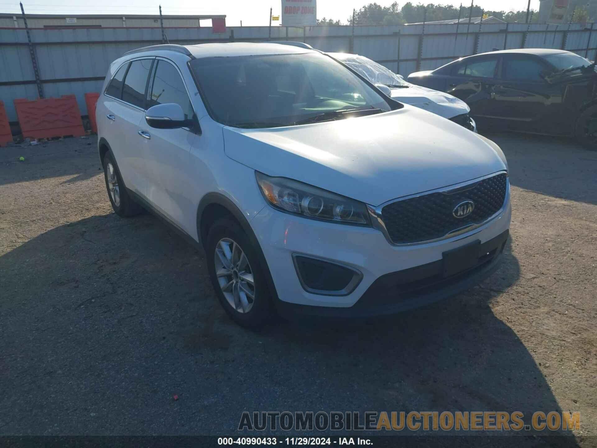 5XYPG4A55GG111580 KIA SORENTO 2016