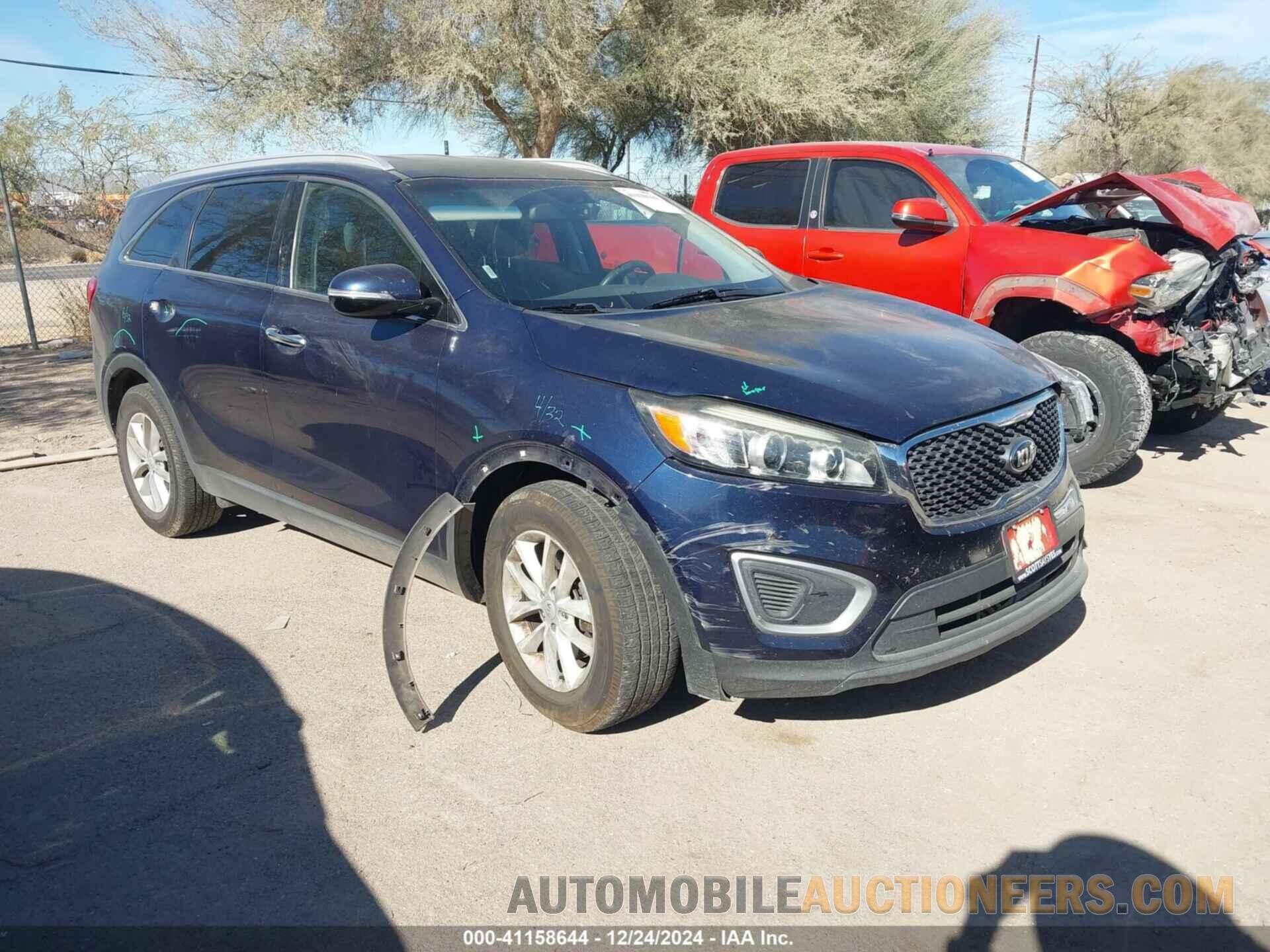 5XYPG4A55JG361022 KIA SORENTO 2018