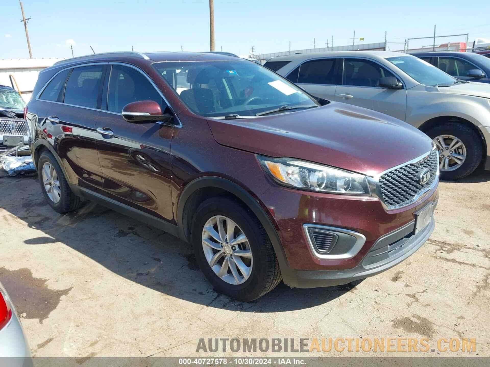 5XYPG4A55JG390147 KIA SORENTO 2018