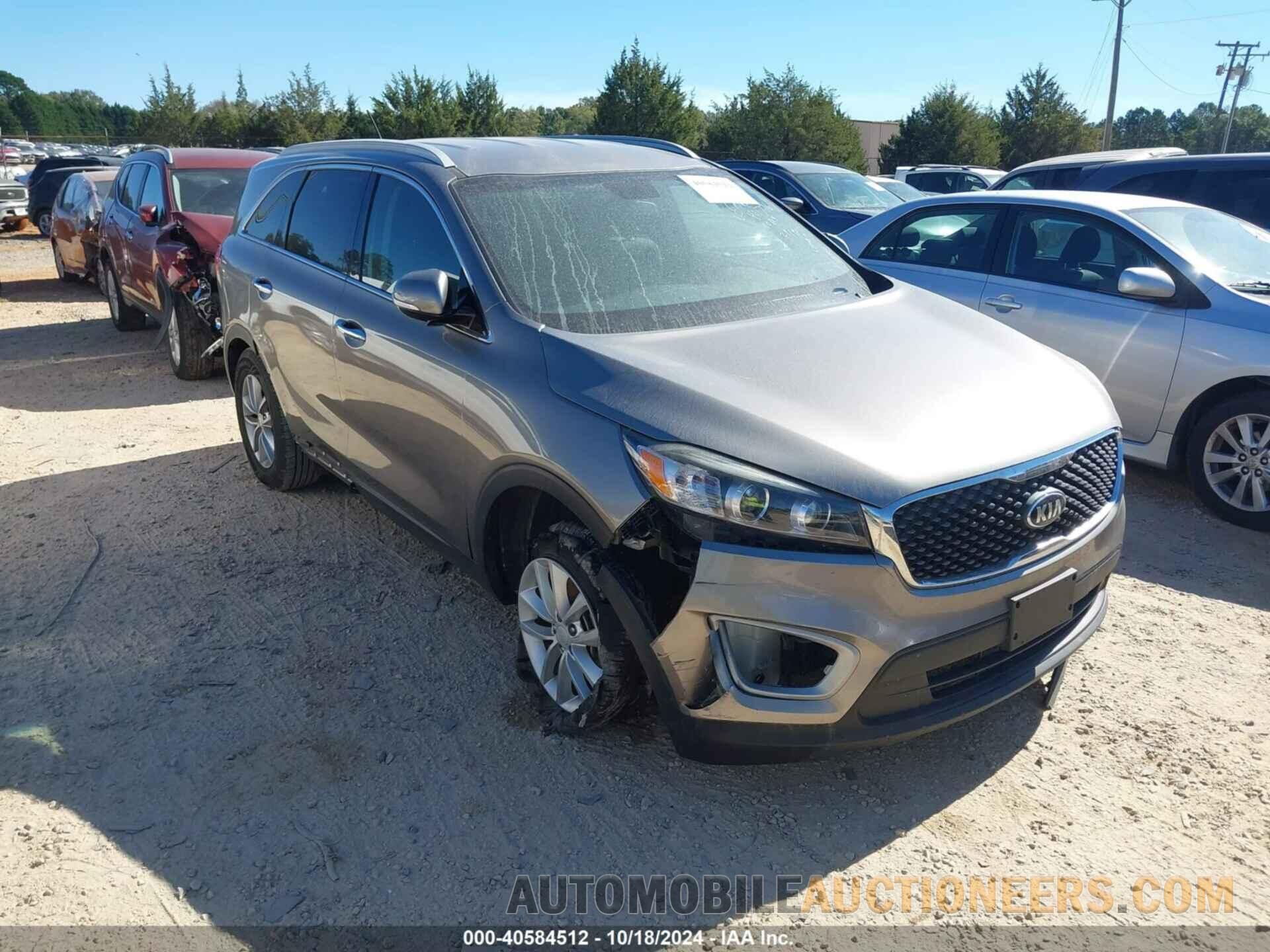 5XYPG4A55JG401776 KIA SORENTO 2018