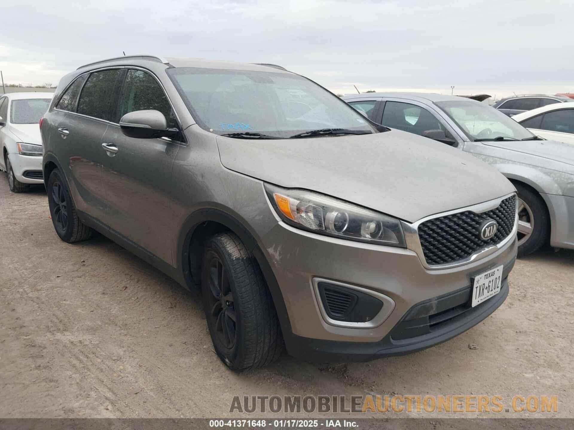 5XYPG4A56HG230076 KIA SORENTO 2017