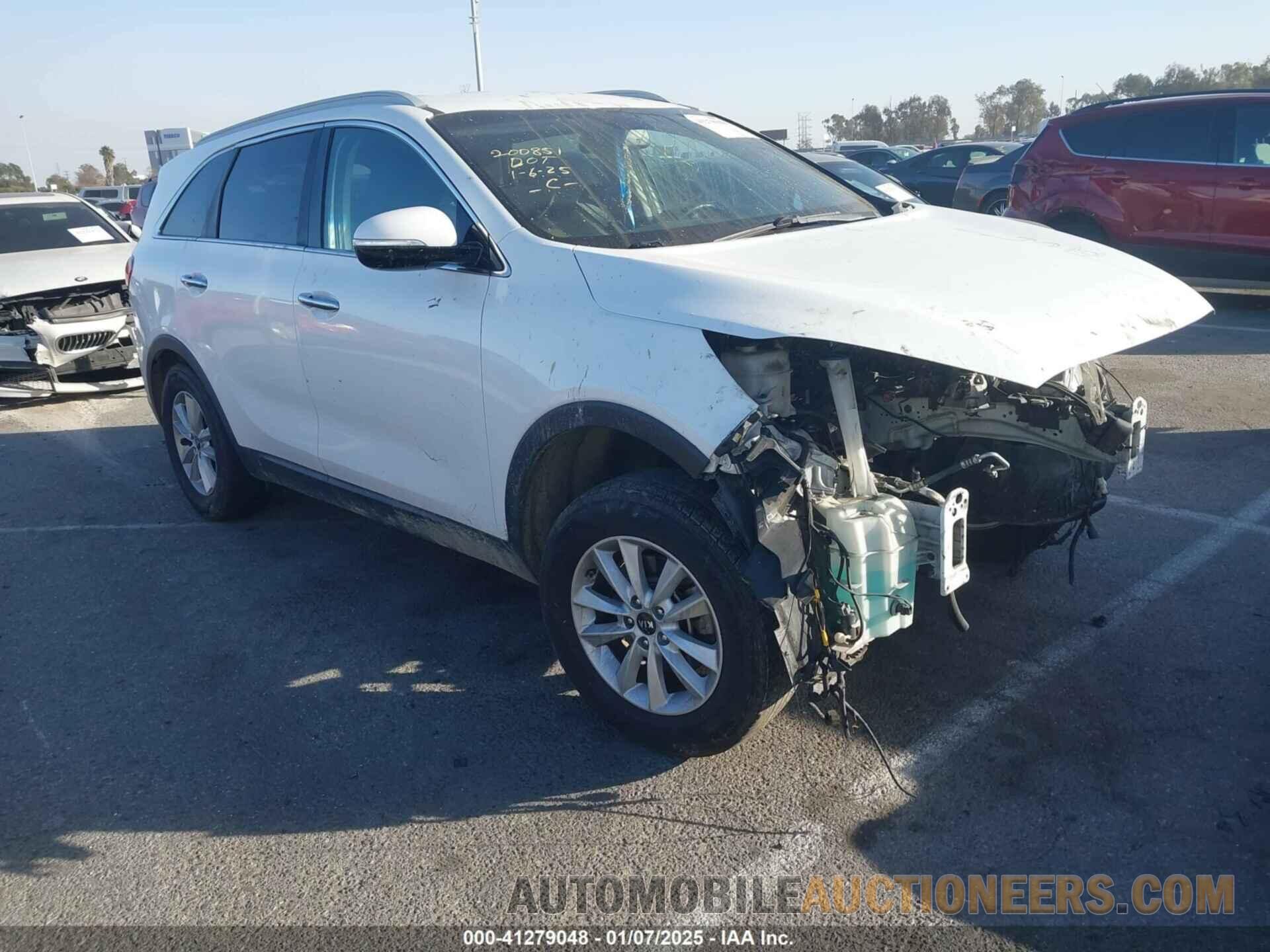 5XYPG4A57KG532483 KIA SORENTO 2019