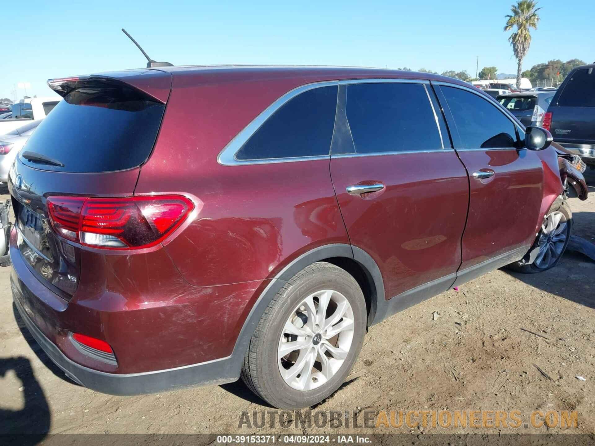 5XYPG4A57LG619589 KIA SORENTO 2020