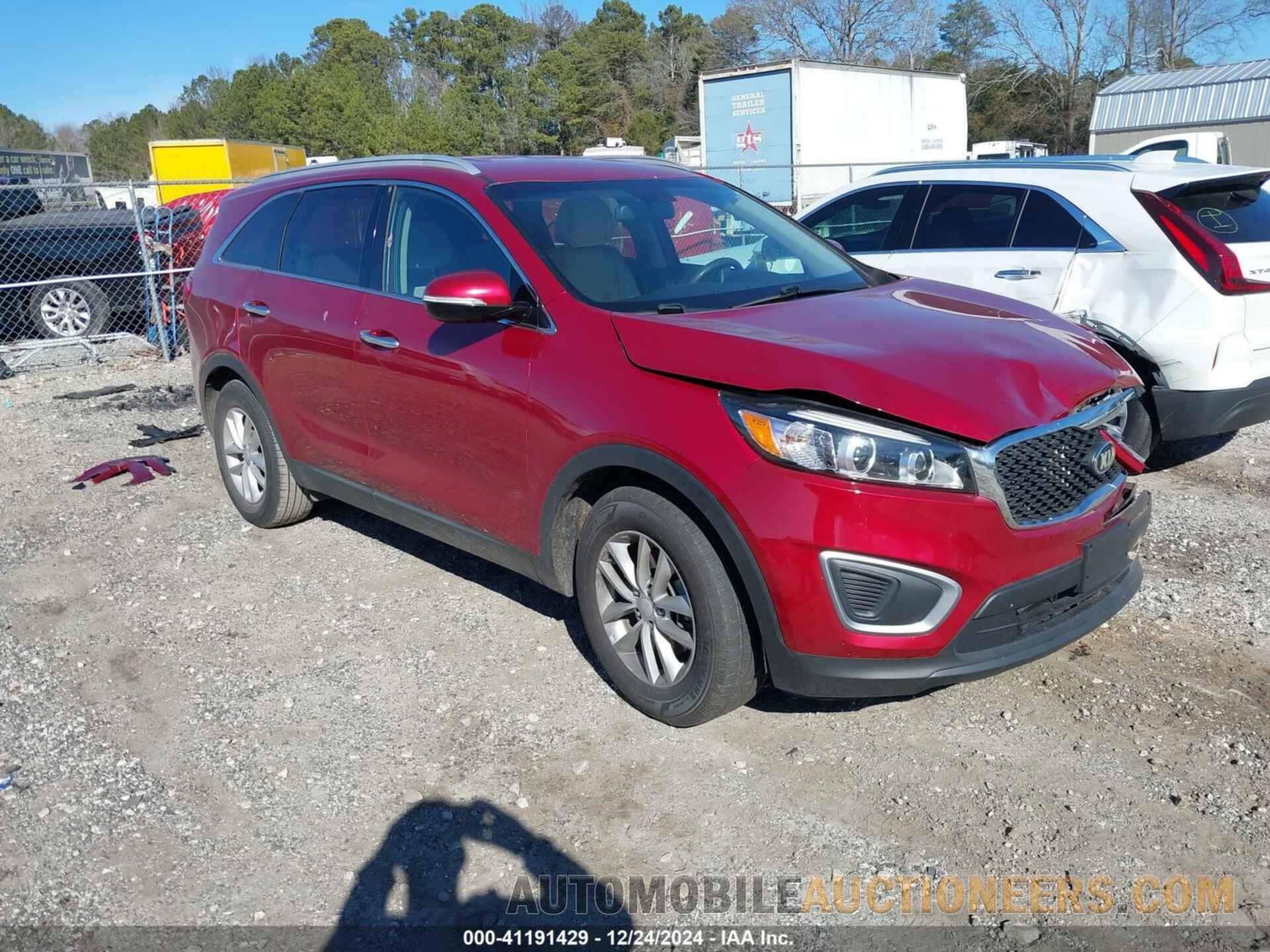 5XYPG4A58HG194584 KIA SORENTO 2017