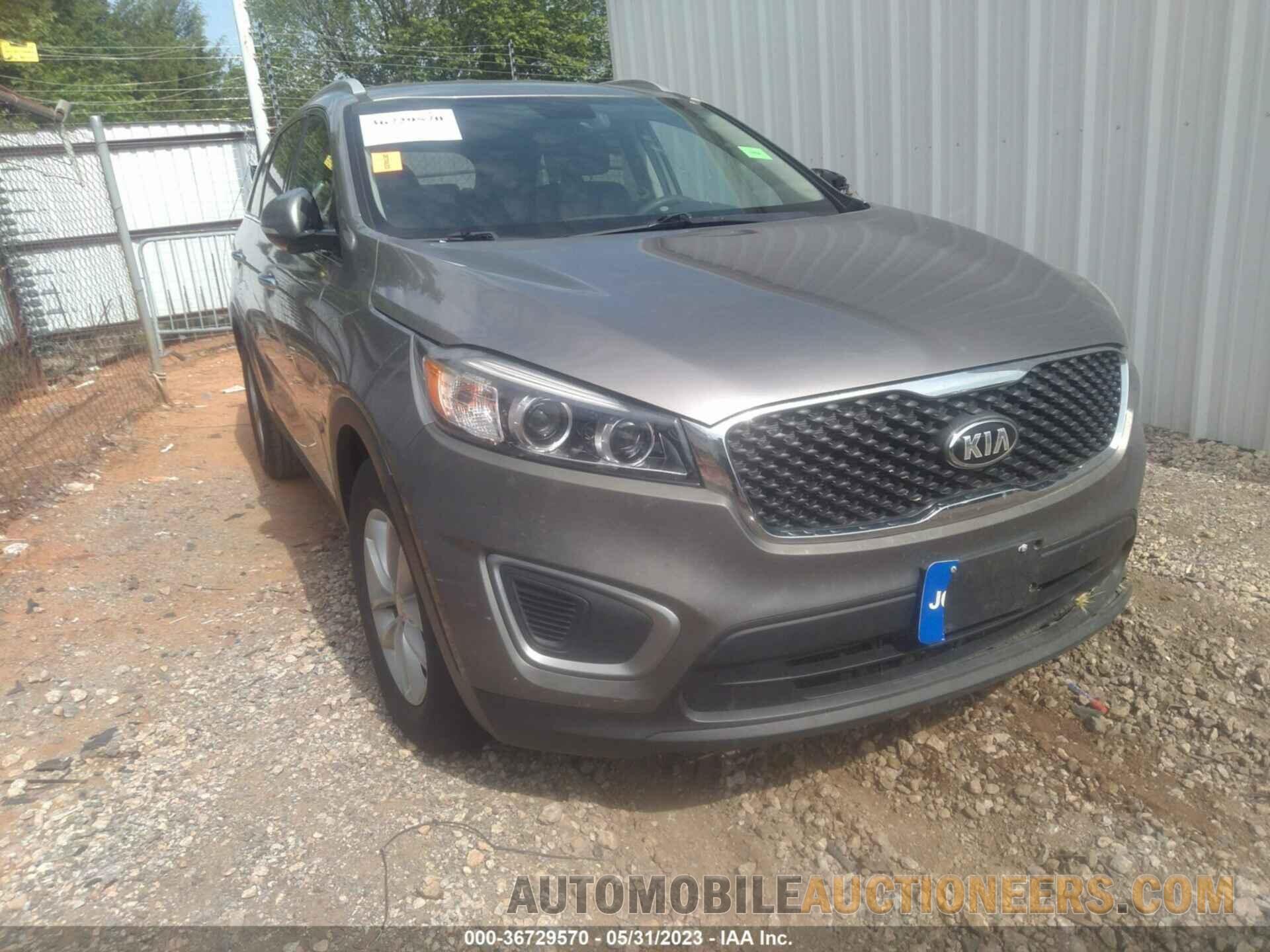 5XYPG4A58JG387923 KIA SORENTO 2018