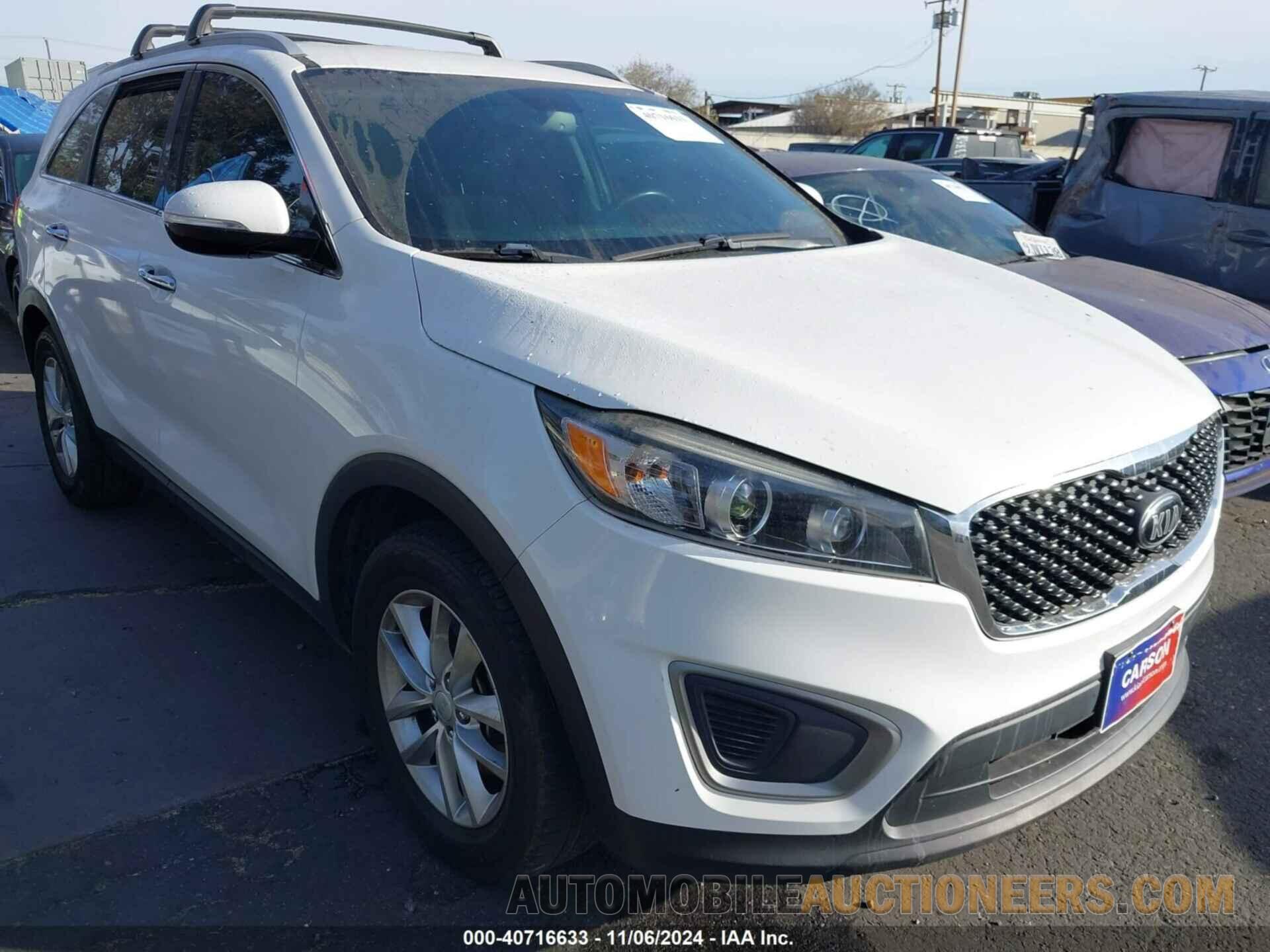 5XYPG4A59GG109802 KIA SORENTO 2016