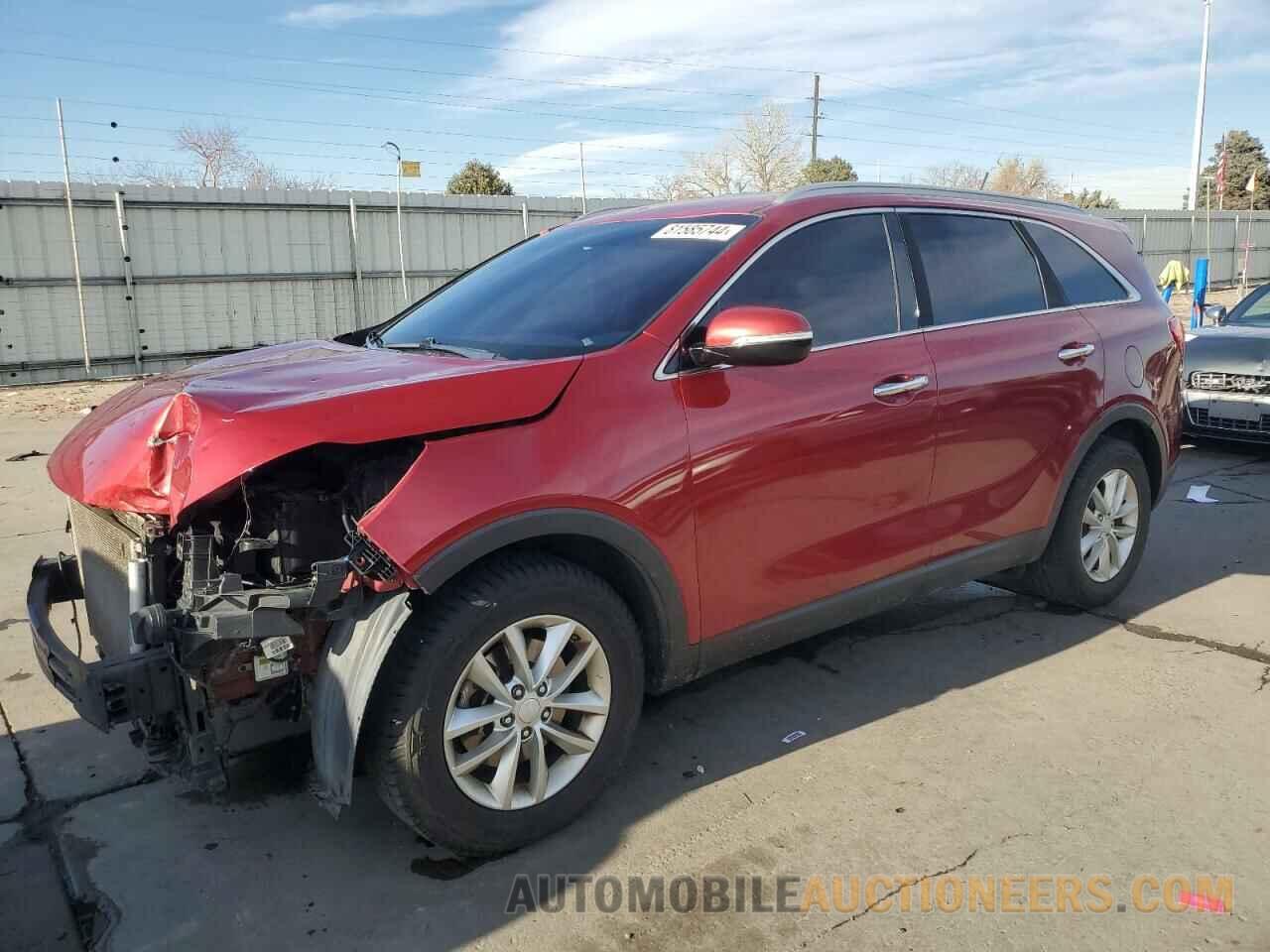 5XYPG4A59GG110724 KIA SORENTO 2016