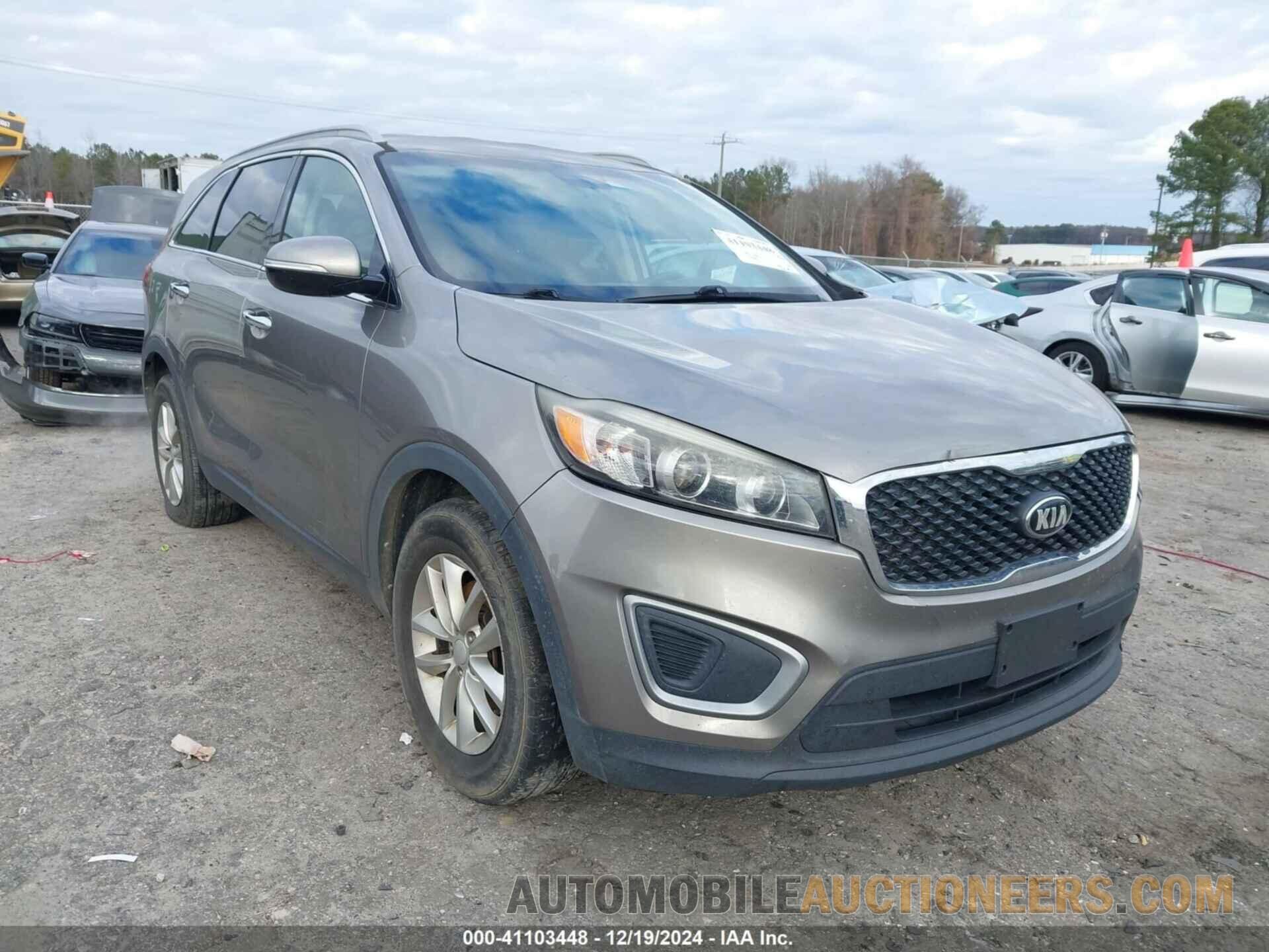 5XYPG4A59GG163133 KIA SORENTO 2016