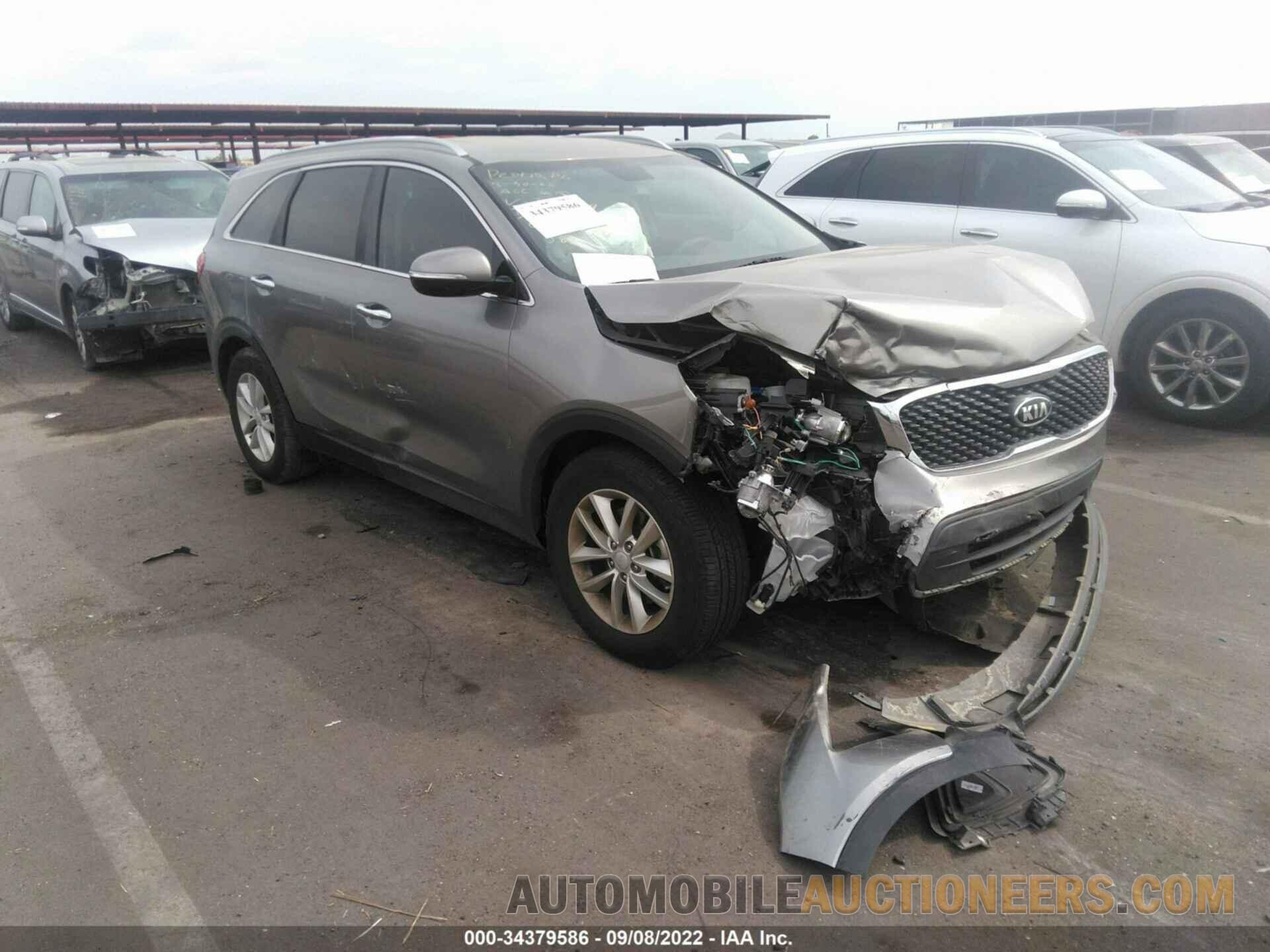 5XYPG4A59JG364439 KIA SORENTO 2018