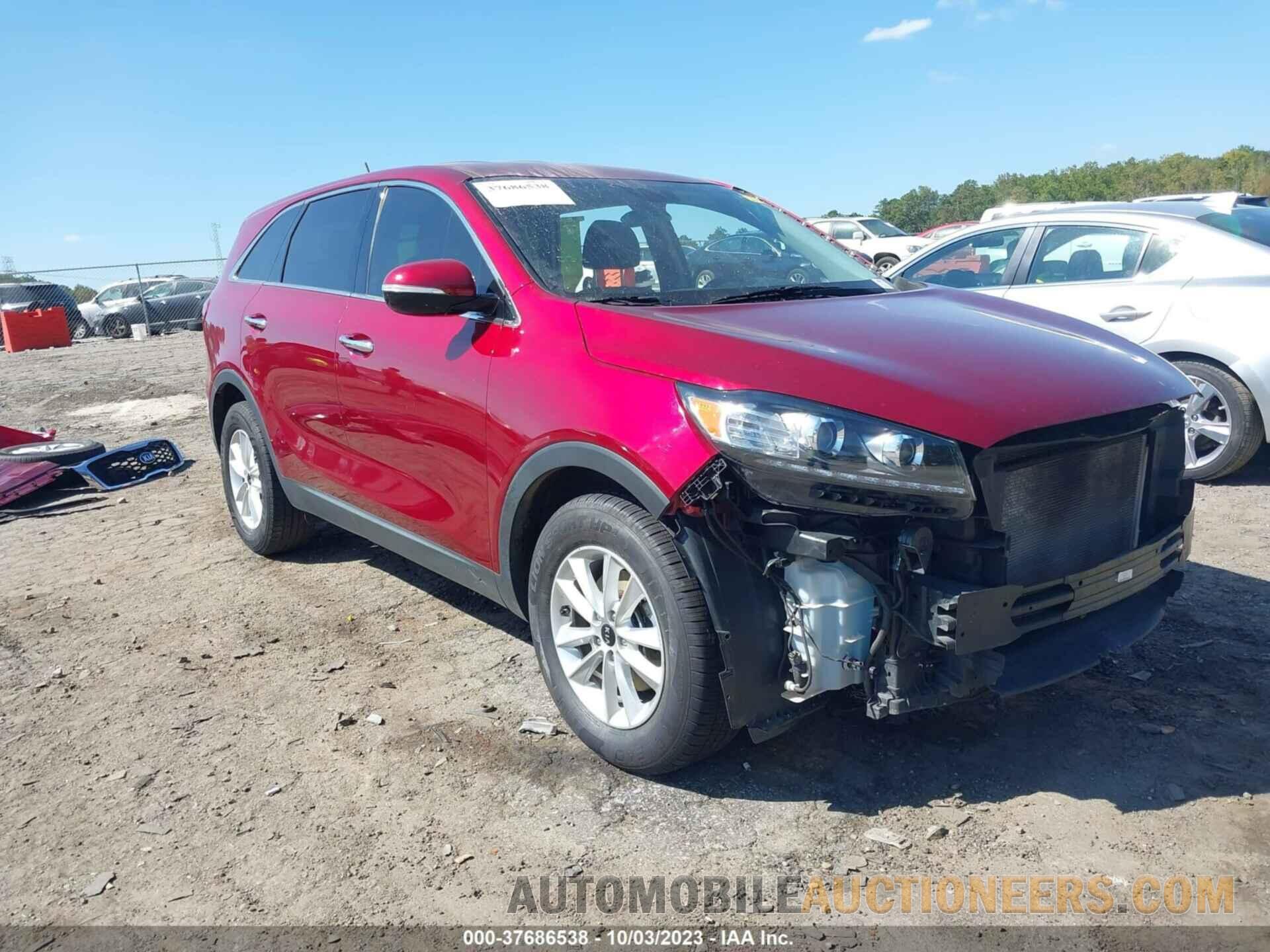 5XYPG4A59KG496988 KIA SORENTO 2019