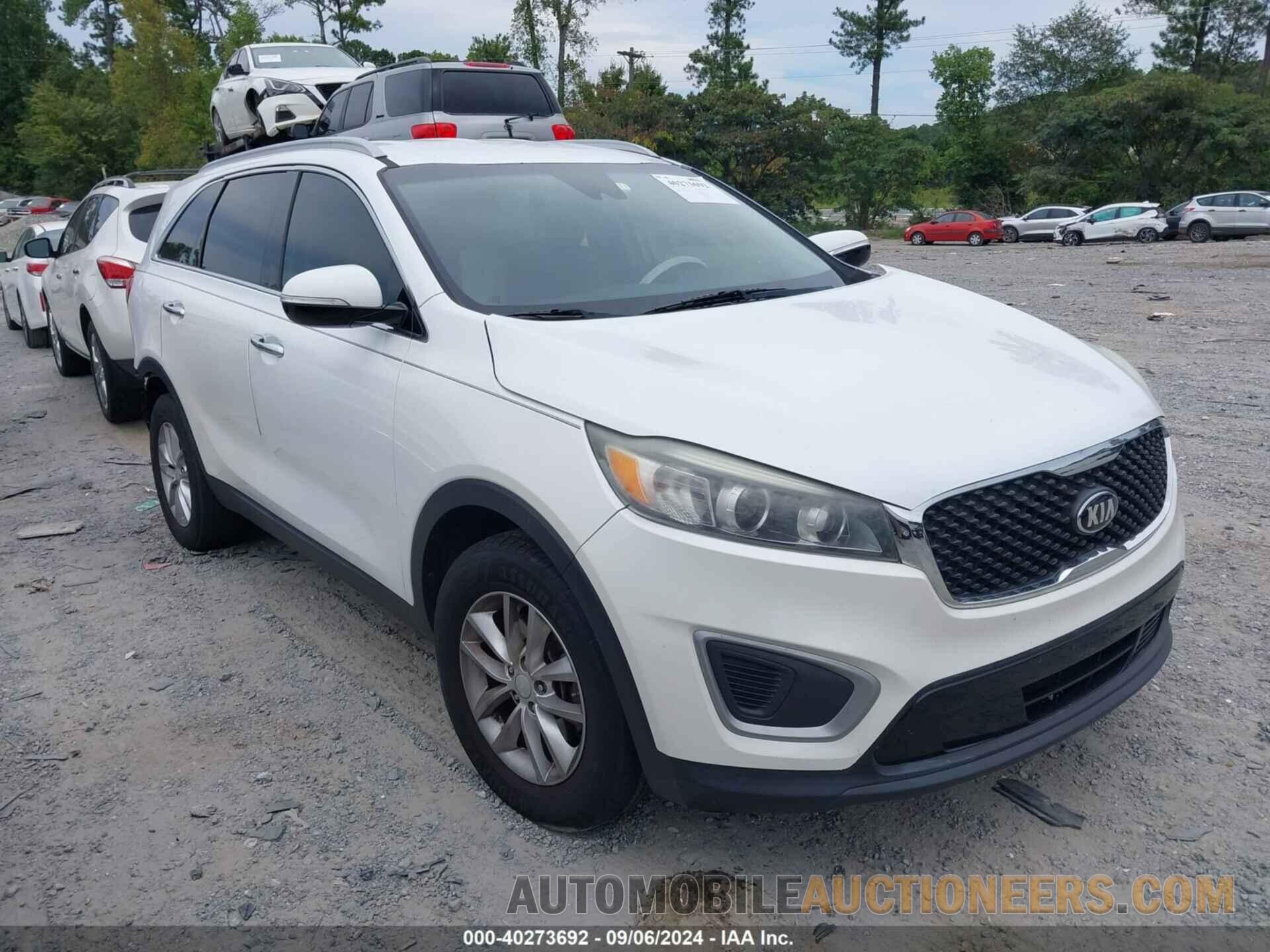 5XYPG4A5XHG292452 KIA SORENTO 2017