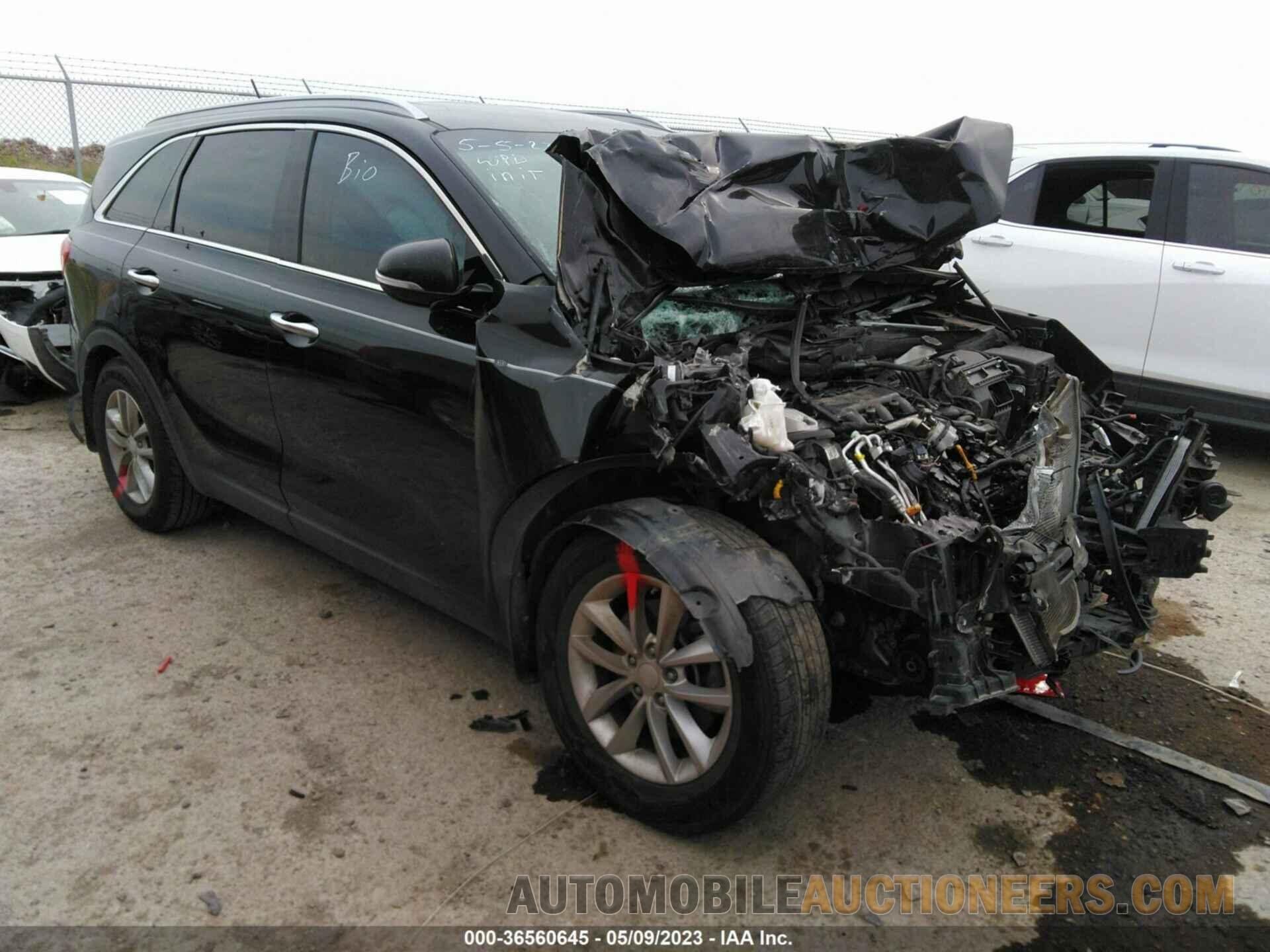 5XYPG4A5XJG399961 KIA SORENTO 2018