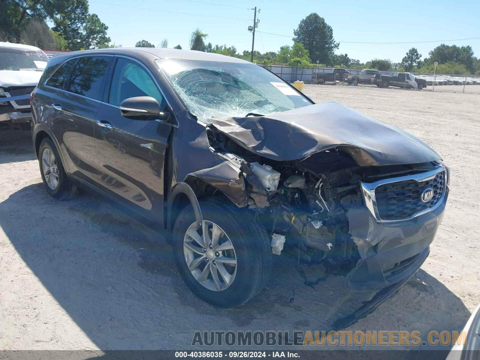 5XYPG4A5XKG559452 KIA SORENTO 2019