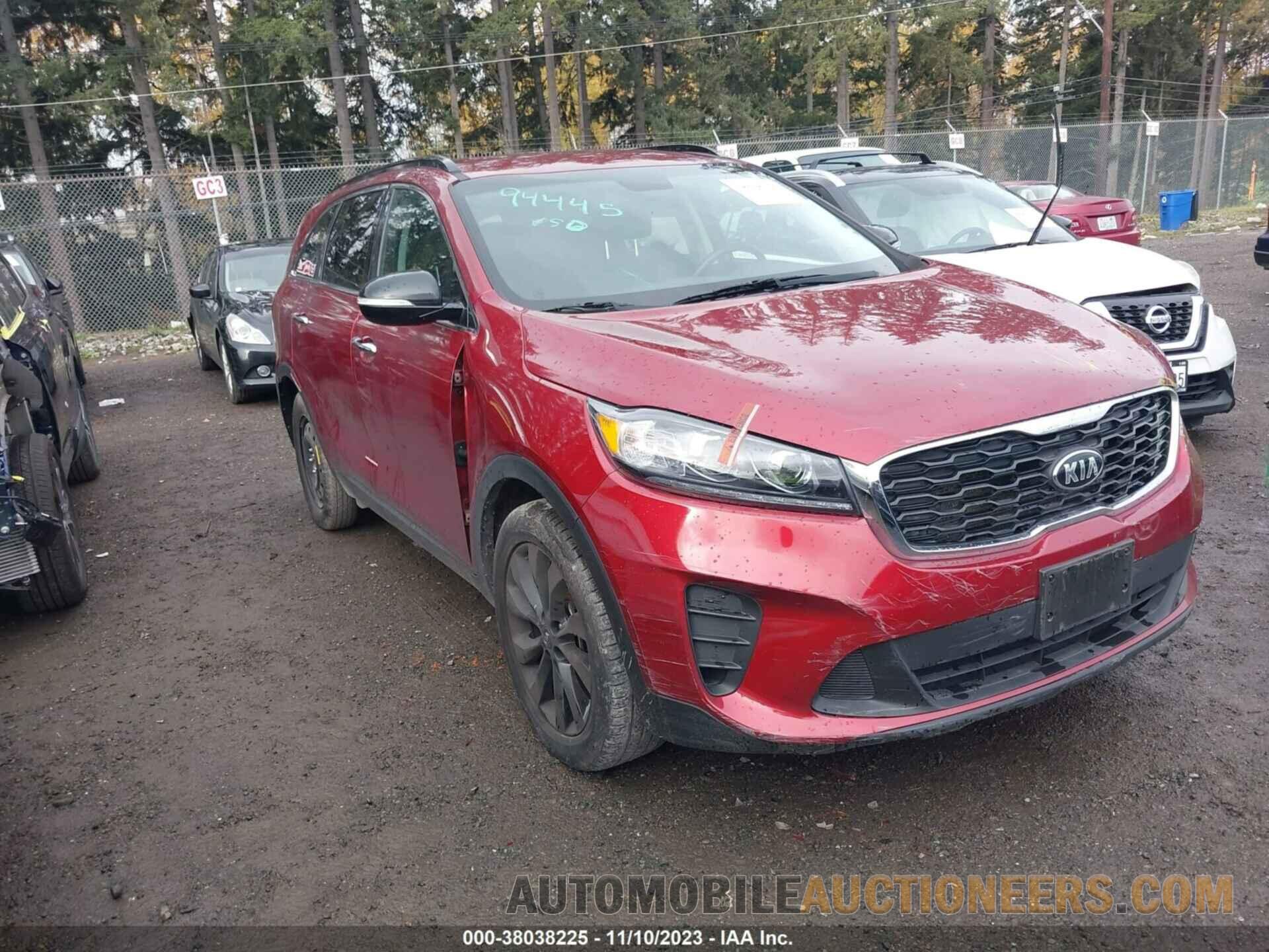 5XYPG4A5XKG591155 KIA SORENTO 2019