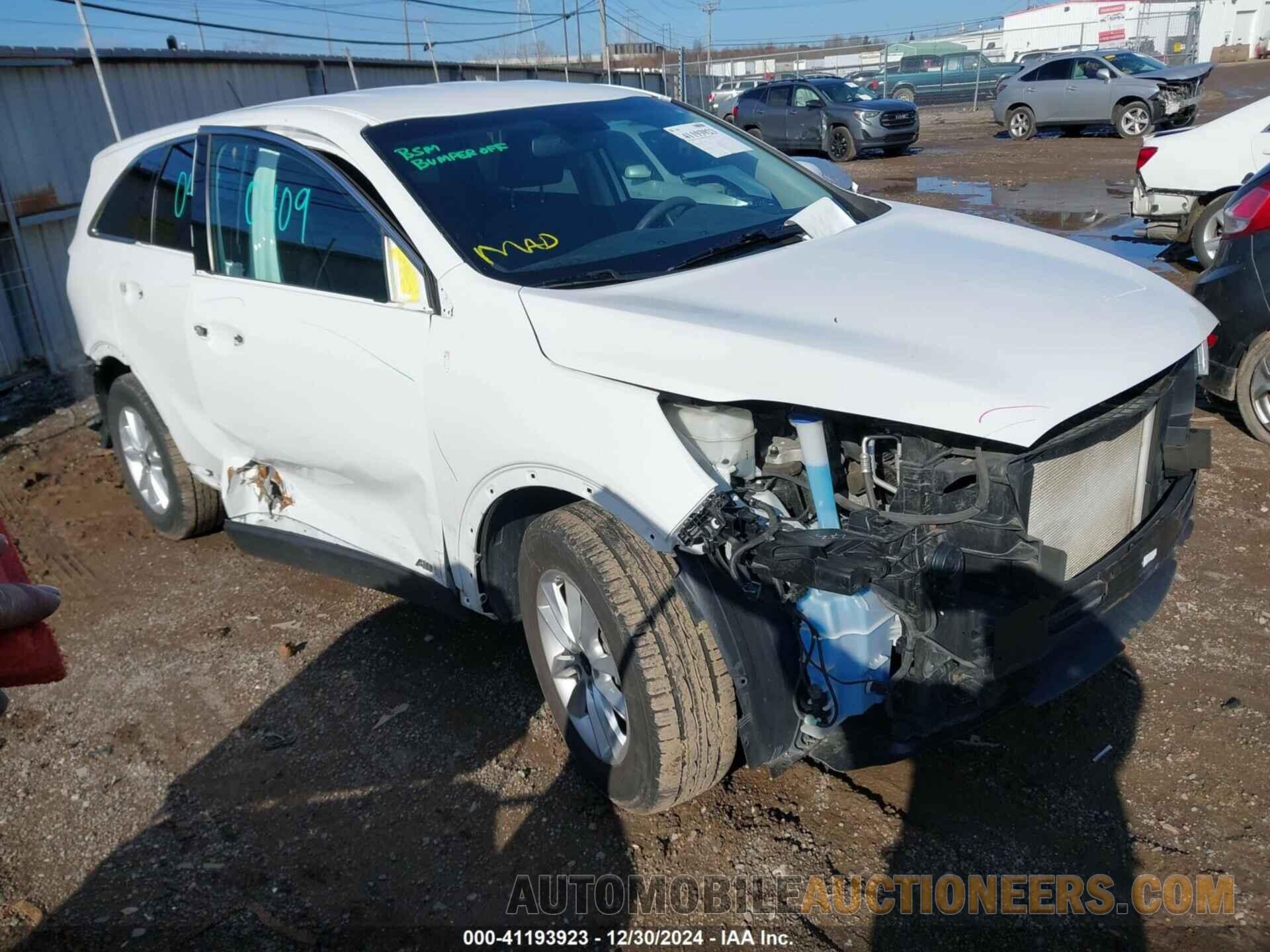 5XYPGDA30KG536776 KIA SORENTO 2019