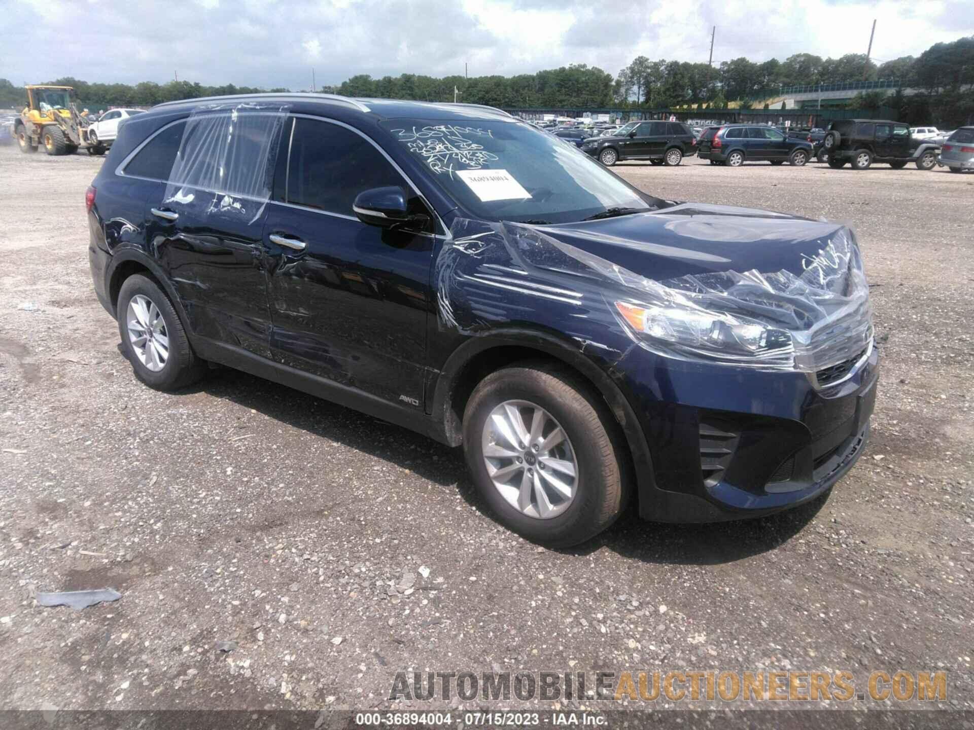 5XYPGDA30KG595942 KIA SORENTO 2019