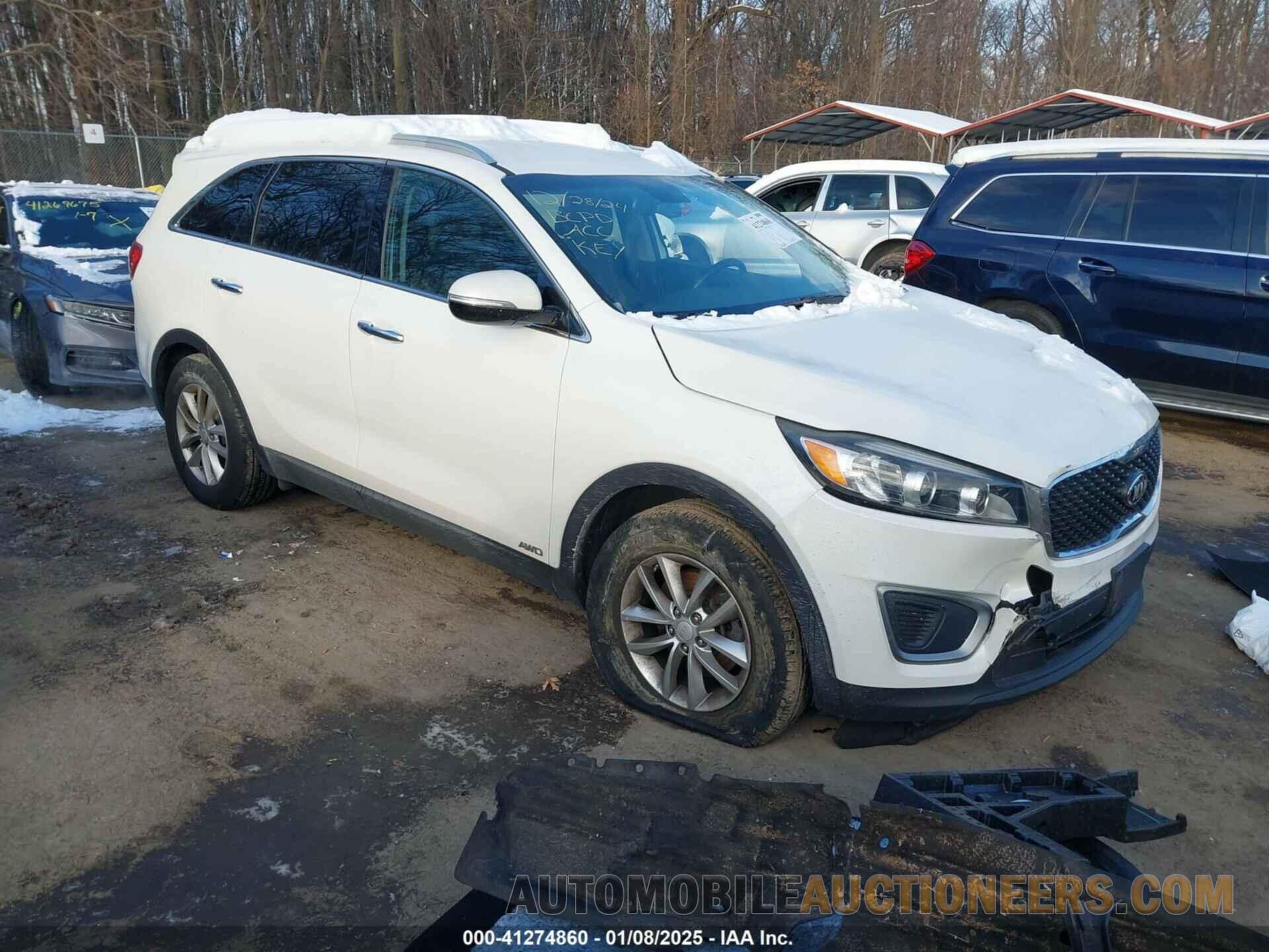 5XYPGDA31GG043910 KIA SORENTO 2016