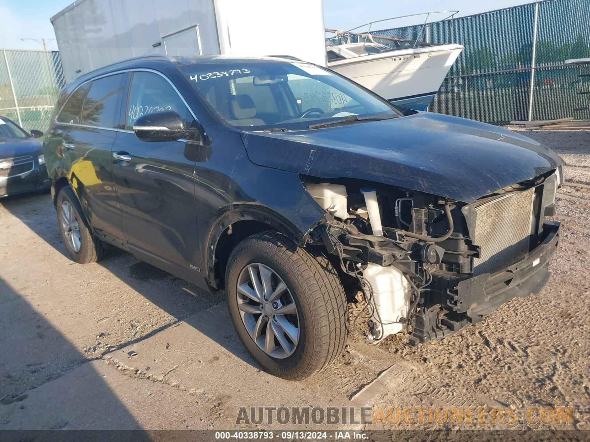 5XYPGDA31GG146230 KIA SORENTO 2016