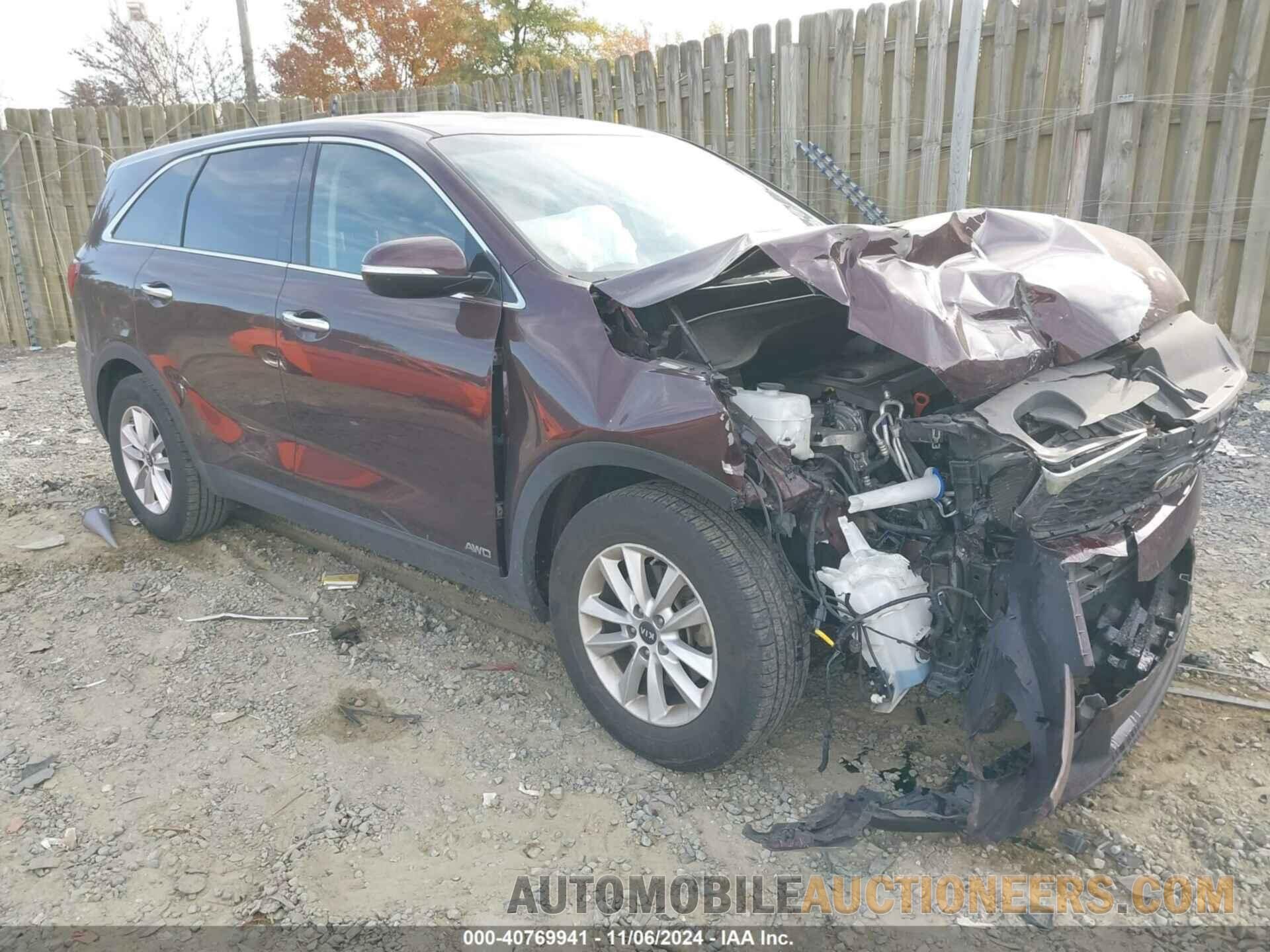 5XYPGDA32KG559962 KIA SORENTO 2019