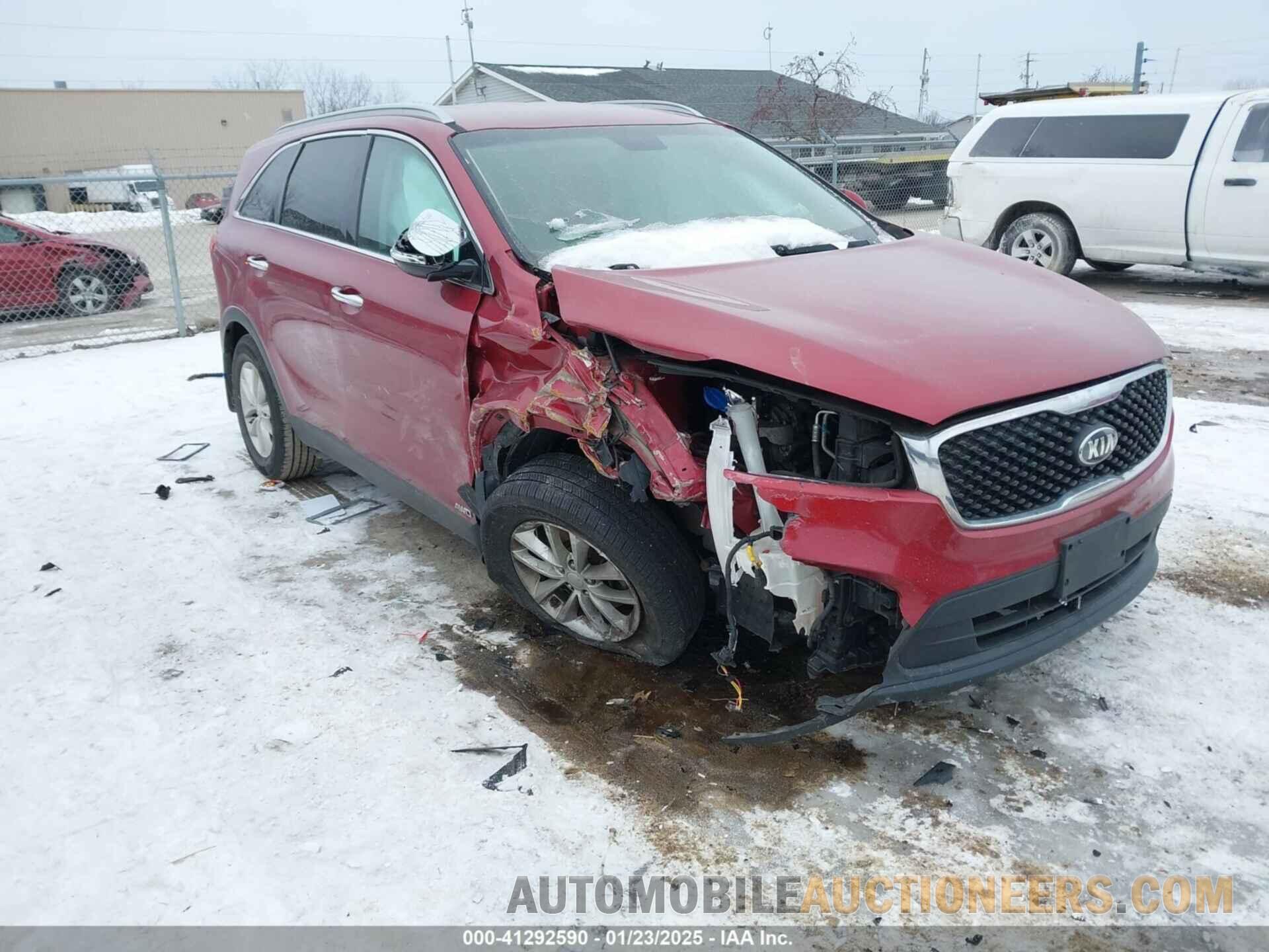 5XYPGDA33GG037509 KIA SORENTO 2016