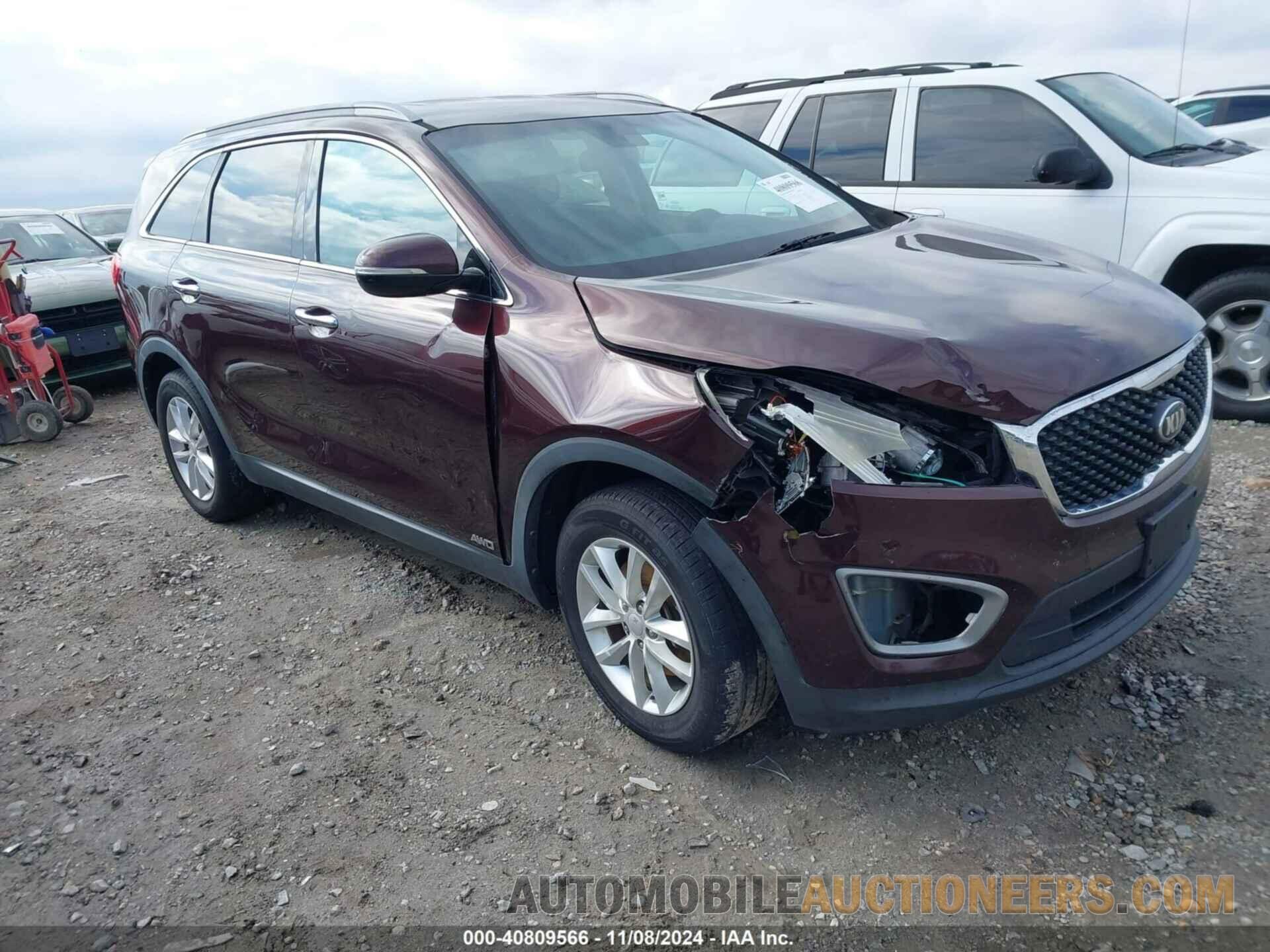 5XYPGDA33GG065763 KIA SORENTO 2016