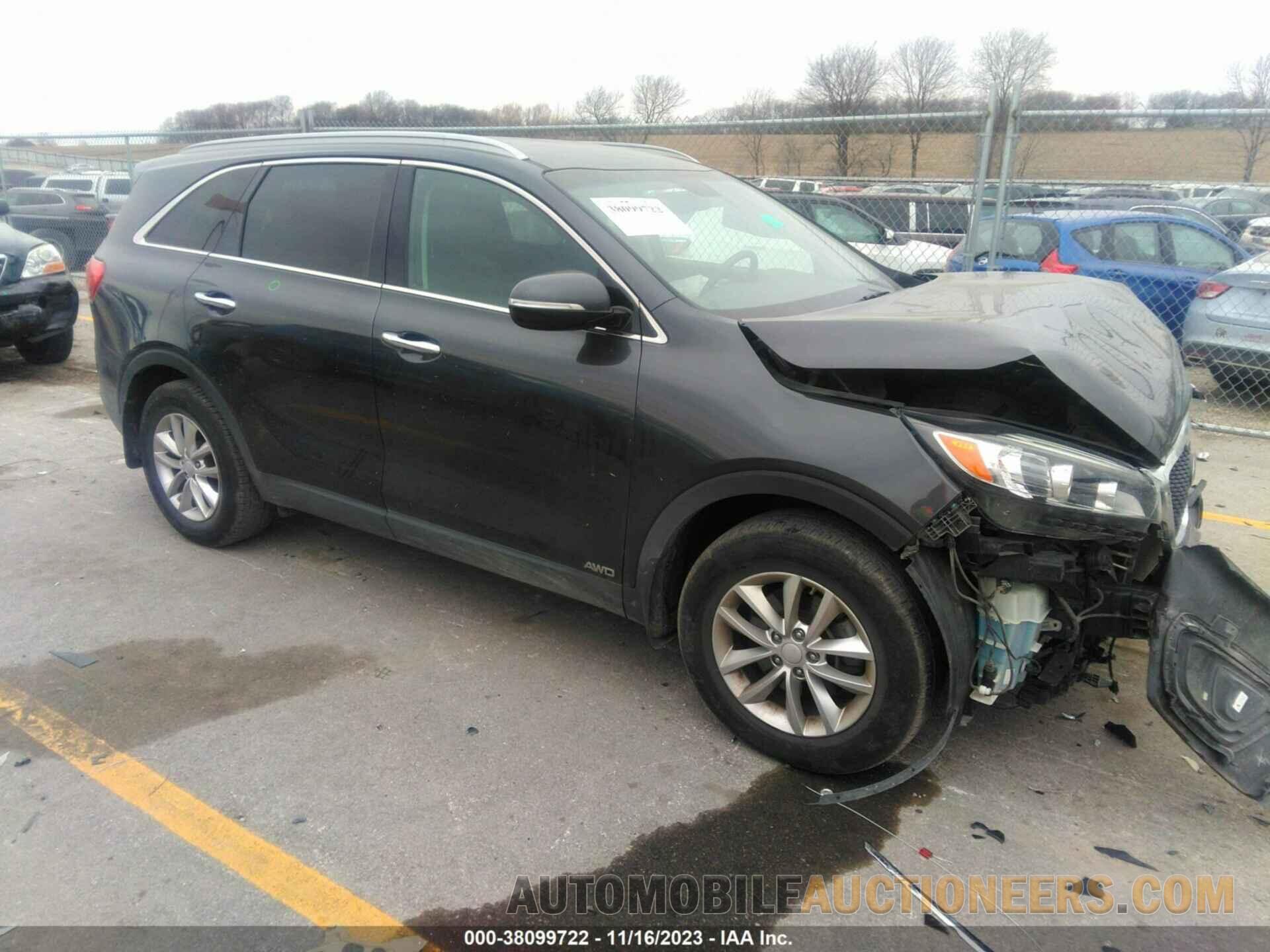 5XYPGDA33JG354911 KIA SORENTO 2018