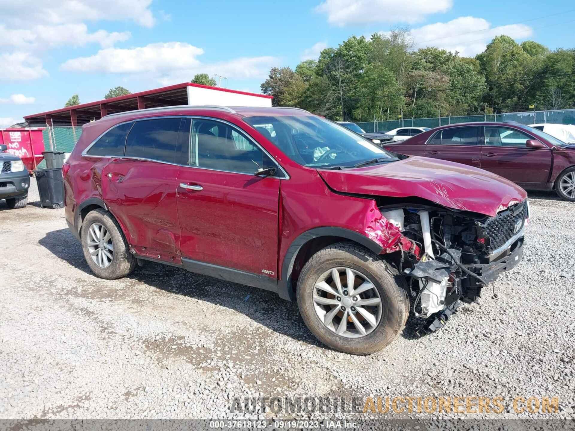 5XYPGDA33JG367898 KIA SORENTO 2018