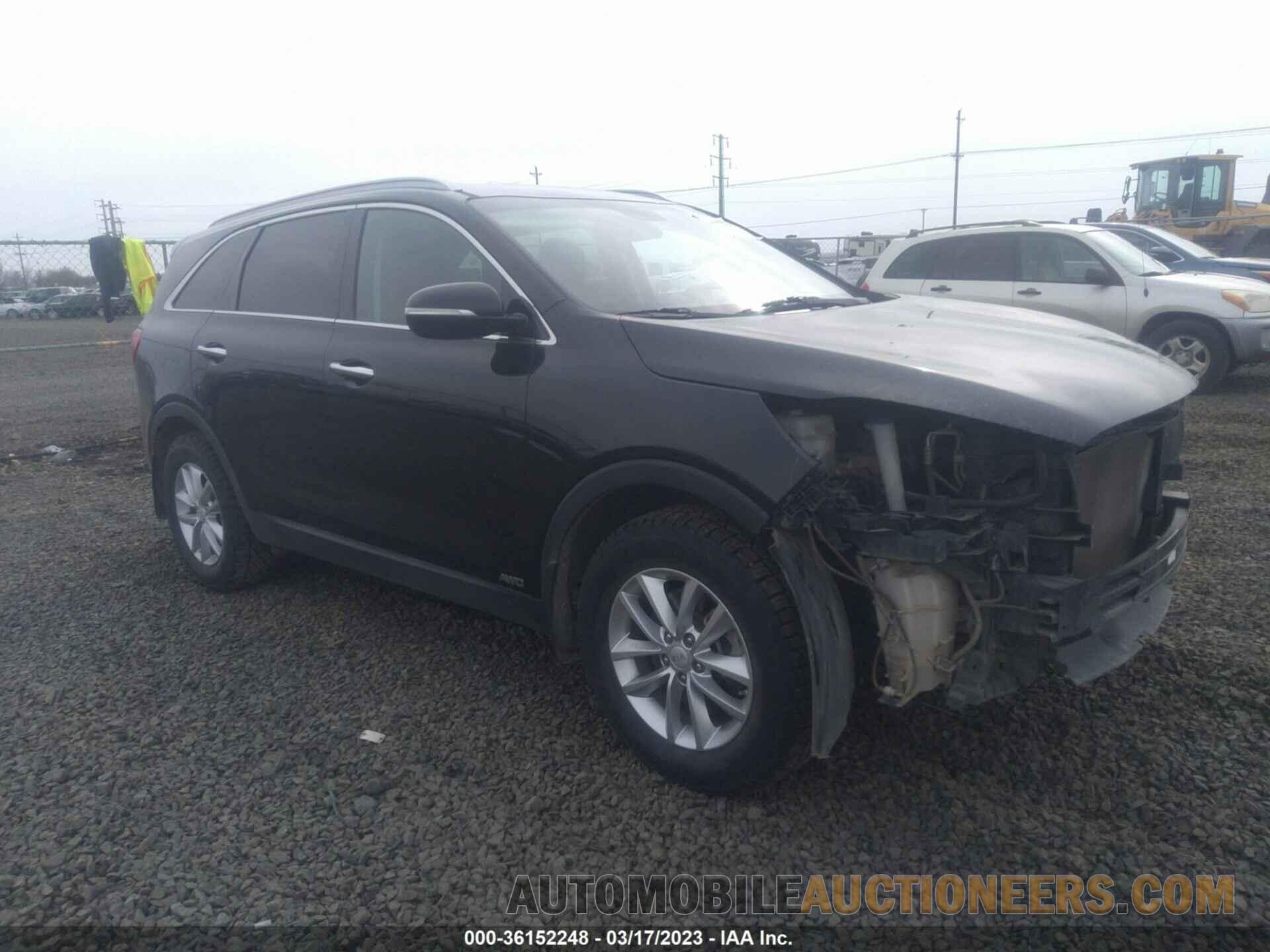 5XYPGDA33JG403265 KIA SORENTO 2018